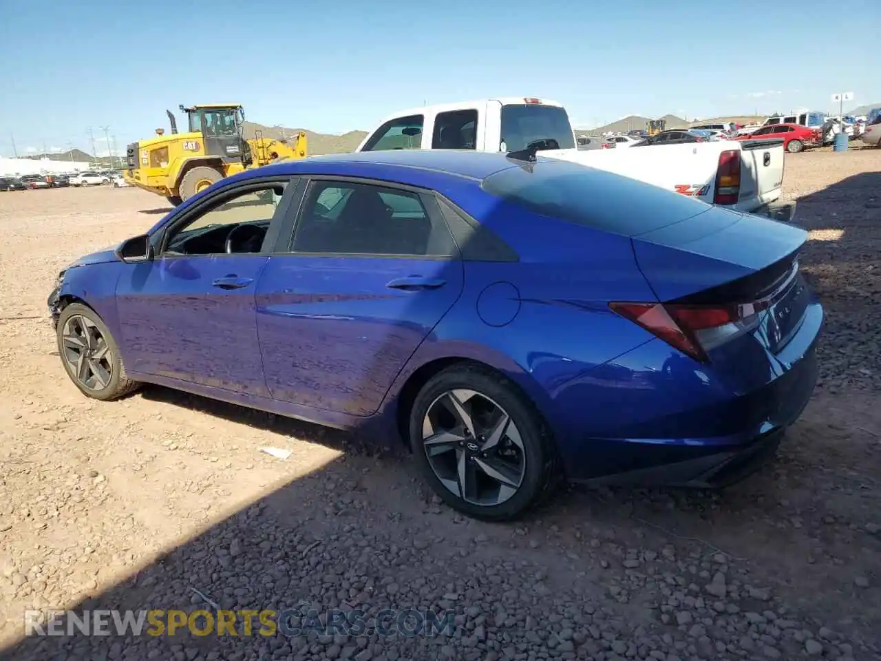 2 Photograph of a damaged car KMHLS4AGXPU517962 HYUNDAI ELANTRA 2023