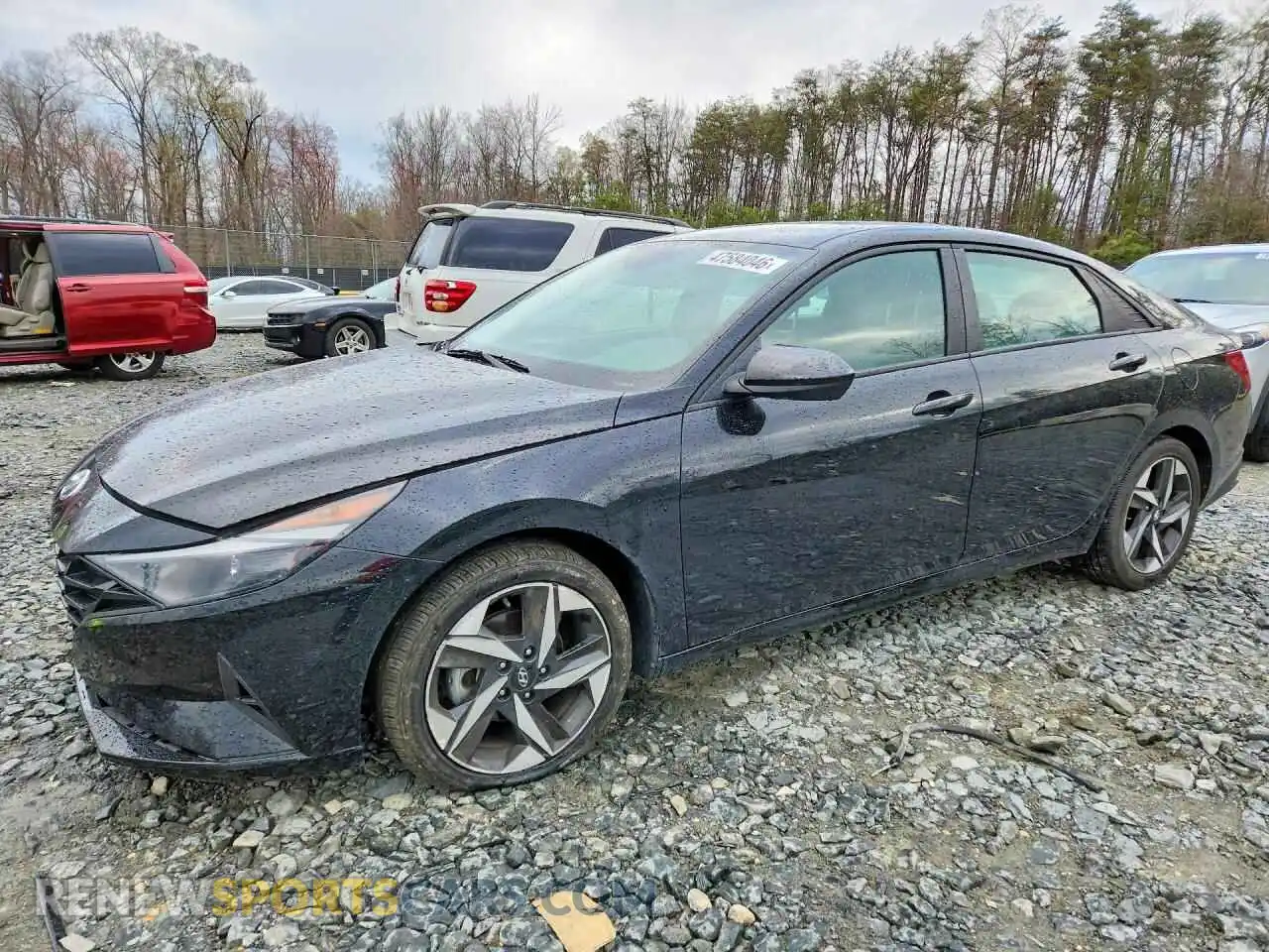 1 fotografías del automóvil dañado KMHLS4AGXPU582228 HYUNDAI ELANTRA 2023