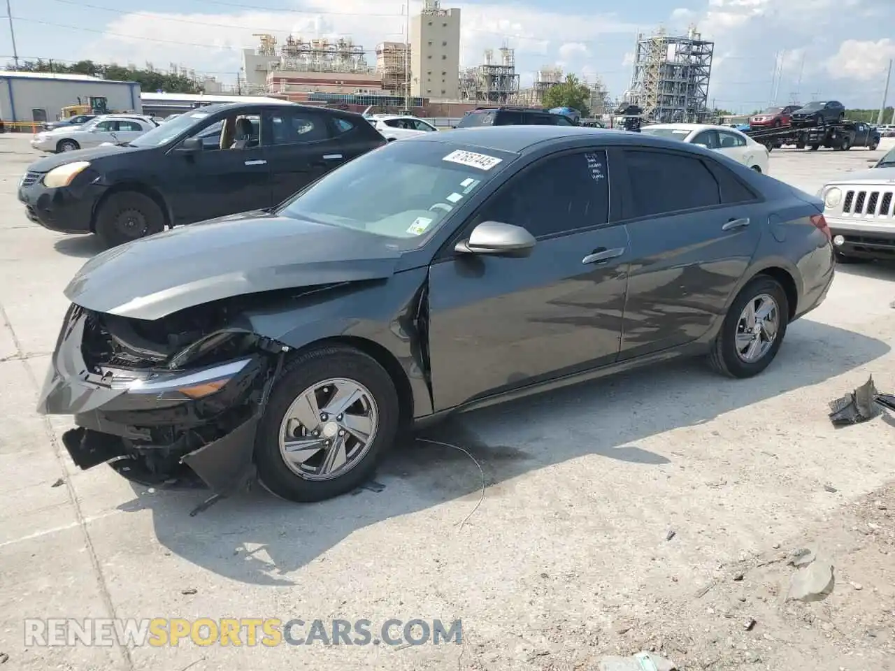 1 fotografías del automóvil dañado KMHLL4DG4RU851237 HYUNDAI ELANTRA 2024
