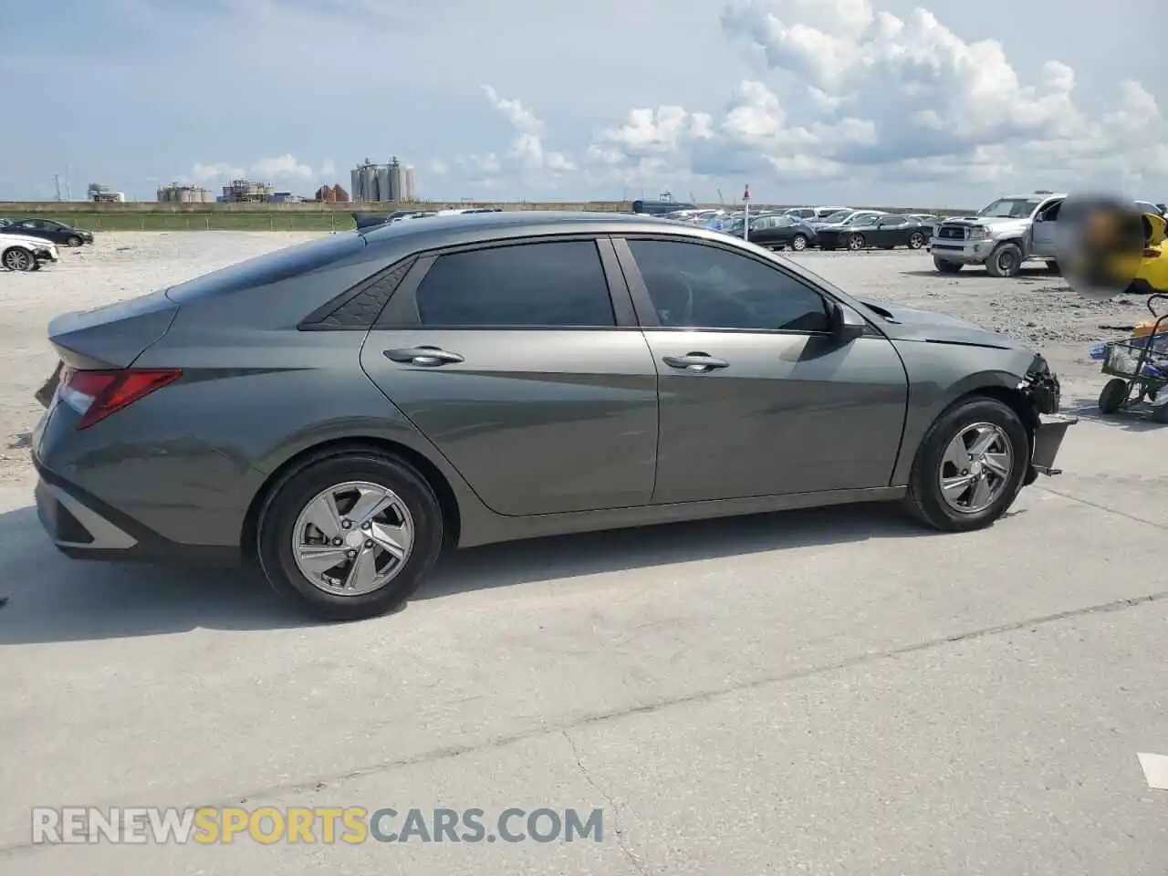 3 fotografías del automóvil dañado KMHLL4DG4RU851237 HYUNDAI ELANTRA 2024
