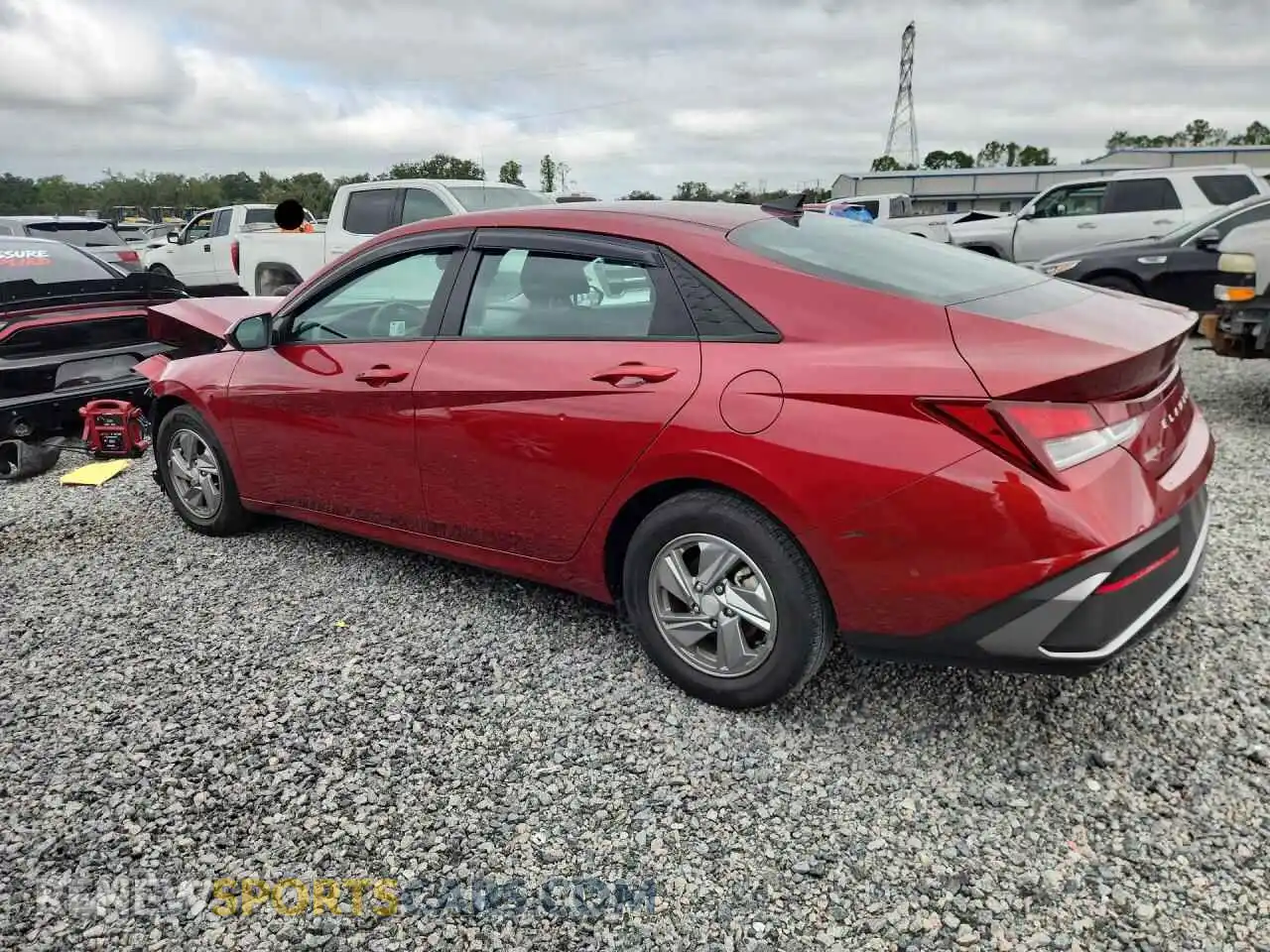 2 Photograph of a damaged car KMHLL4DG7RU801772 HYUNDAI ELANTRA 2024