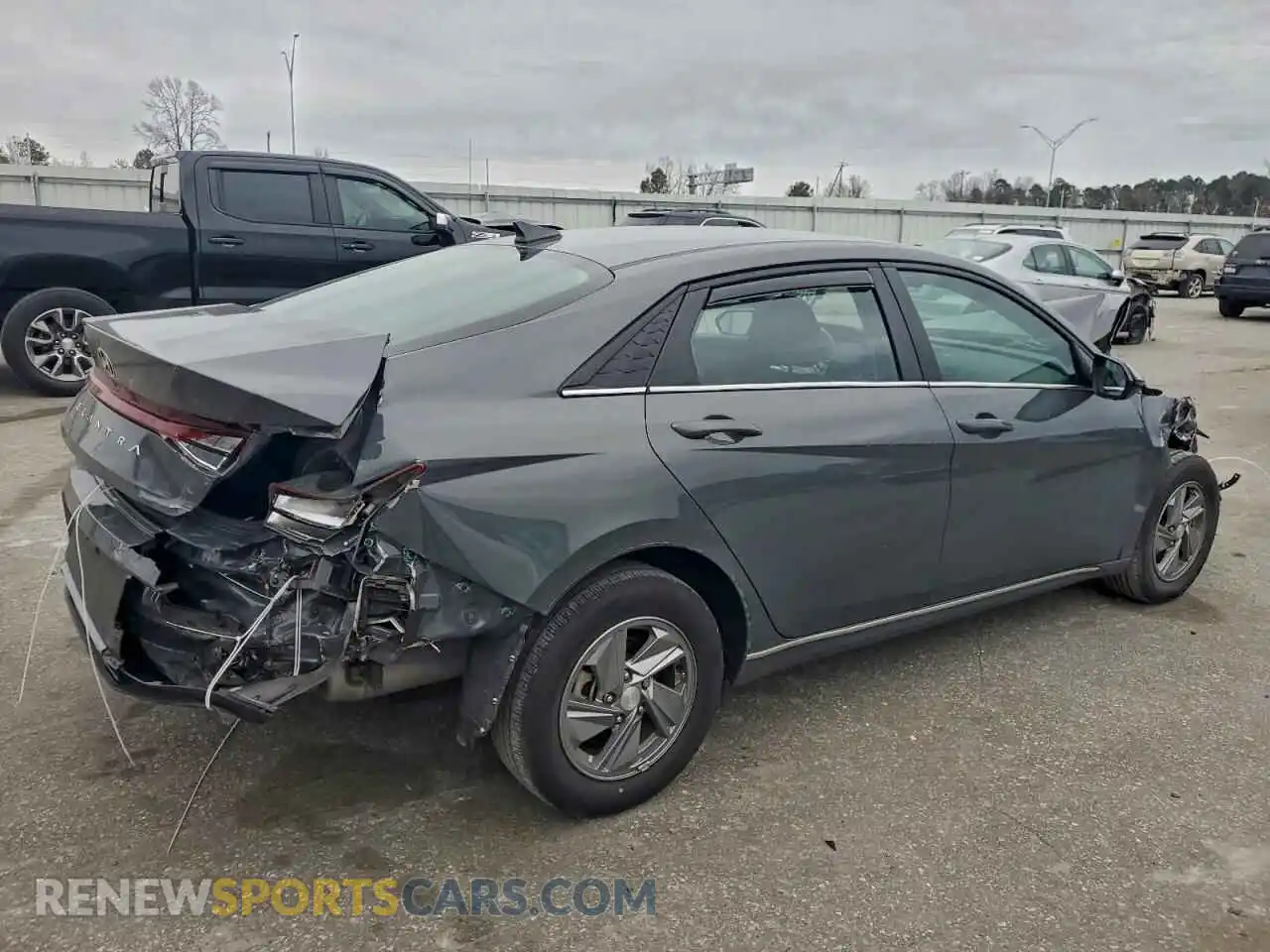 3 Фотография поврежденного автомобиля KMHLL4DG8RU759113 HYUNDAI ELANTRA 2024