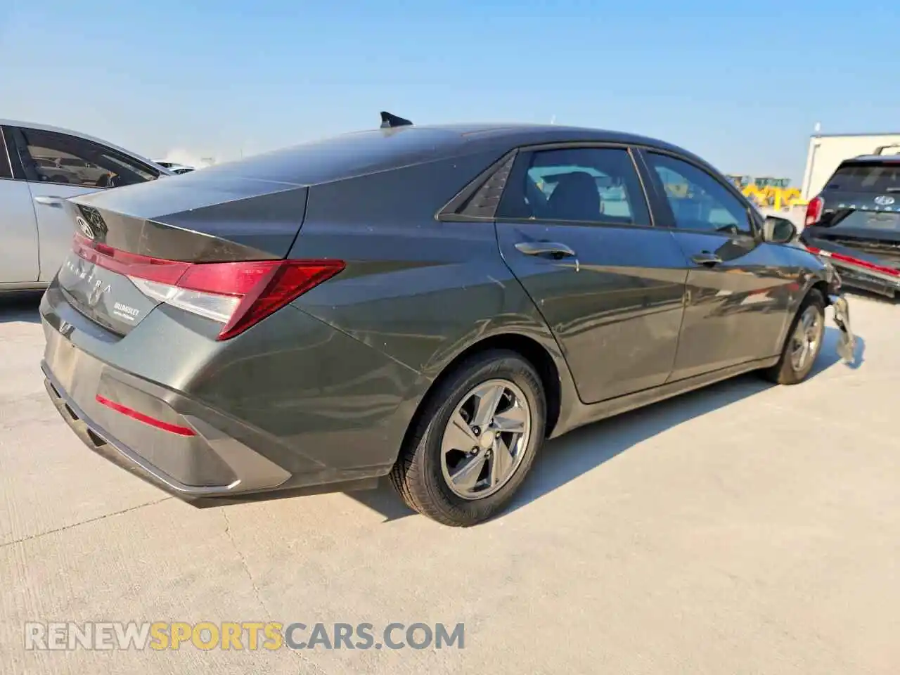 3 Photograph of a damaged car KMHLL4DG9RU686091 HYUNDAI ELANTRA 2024