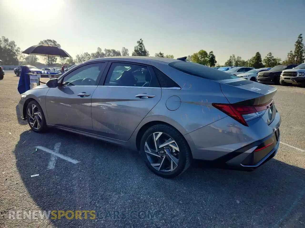 2 Photograph of a damaged car KMHLS4DG1RU745685 HYUNDAI ELANTRA 2024