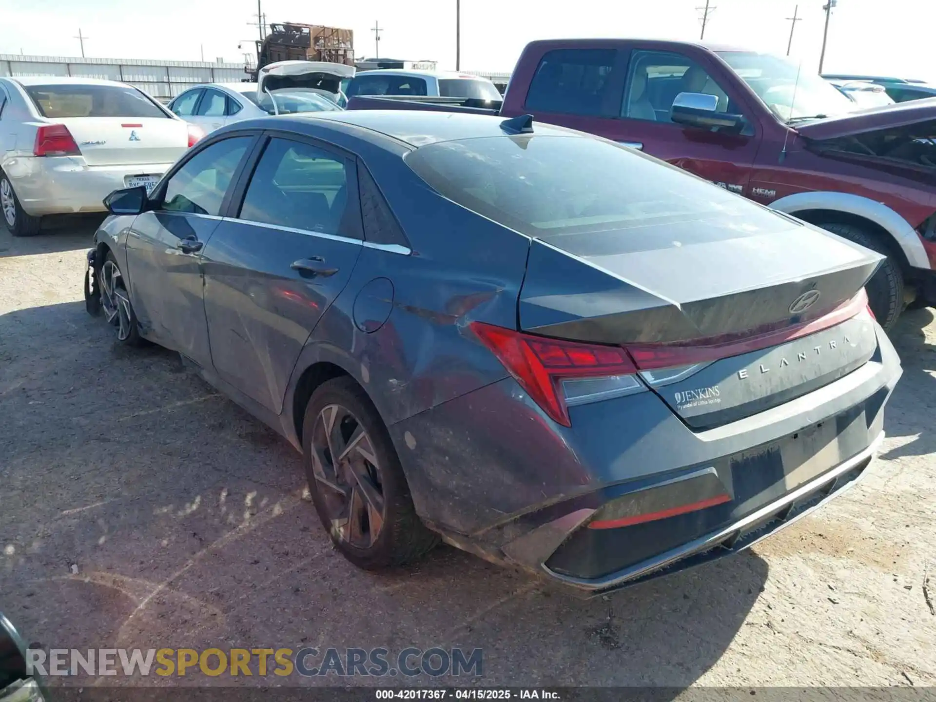 3 Photograph of a damaged car KMHLS4DG2RU730306 HYUNDAI ELANTRA 2024