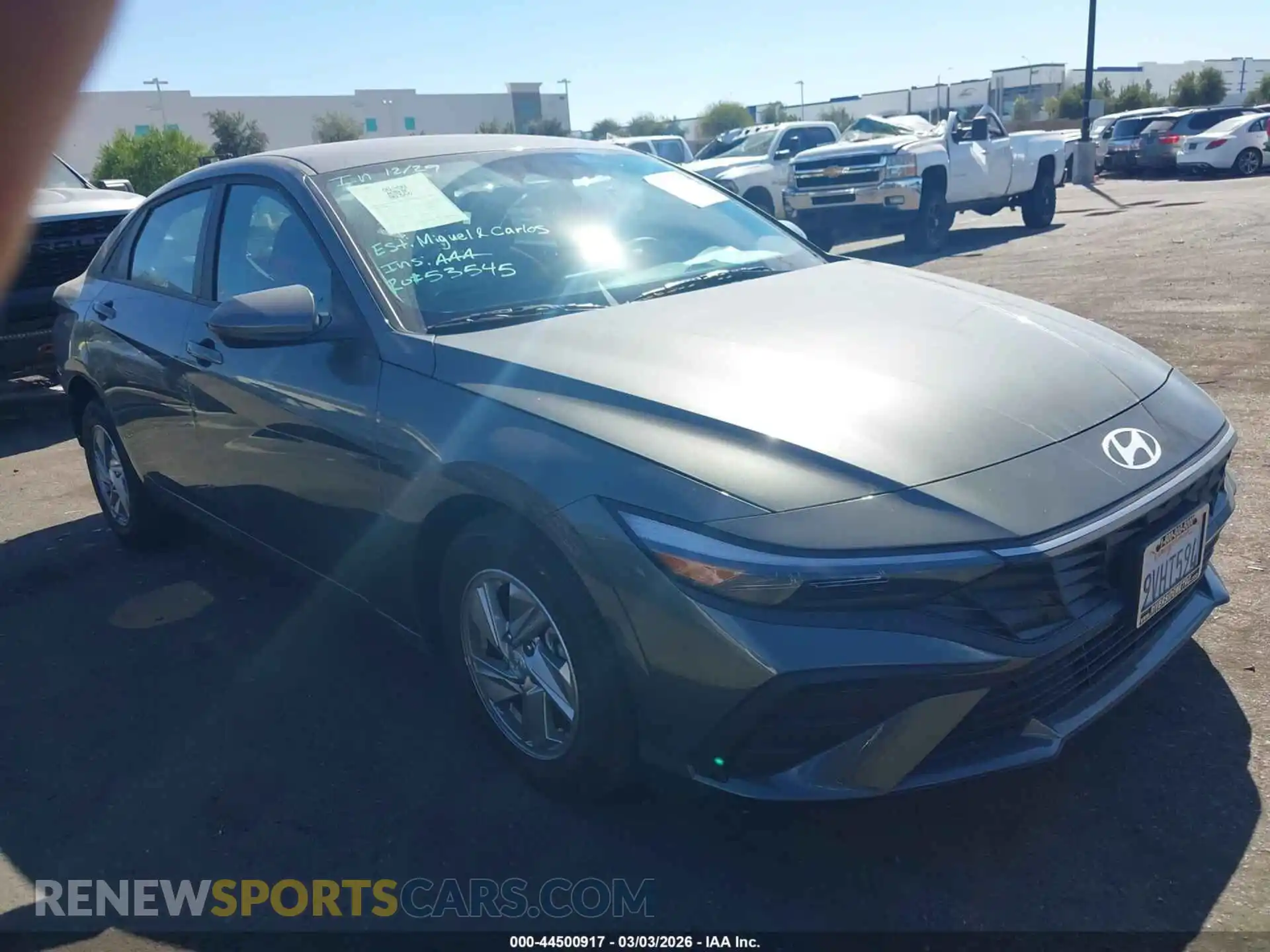 1 Photograph of a damaged car KMHLL4DG2SU055818 HYUNDAI ELANTRA 2025