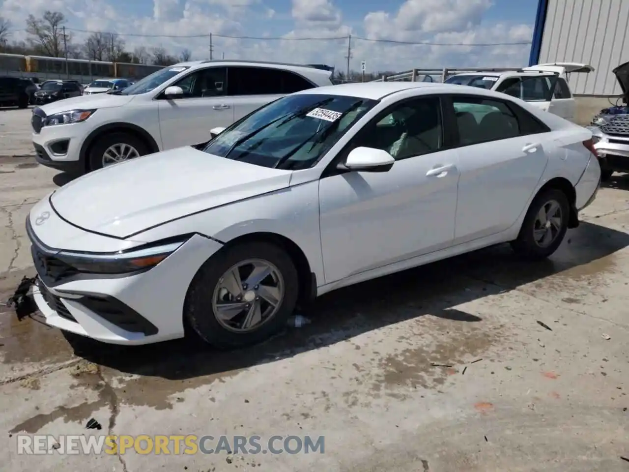 1 Photograph of a damaged car KMHLL4DG3SU915919 HYUNDAI ELANTRA 2025