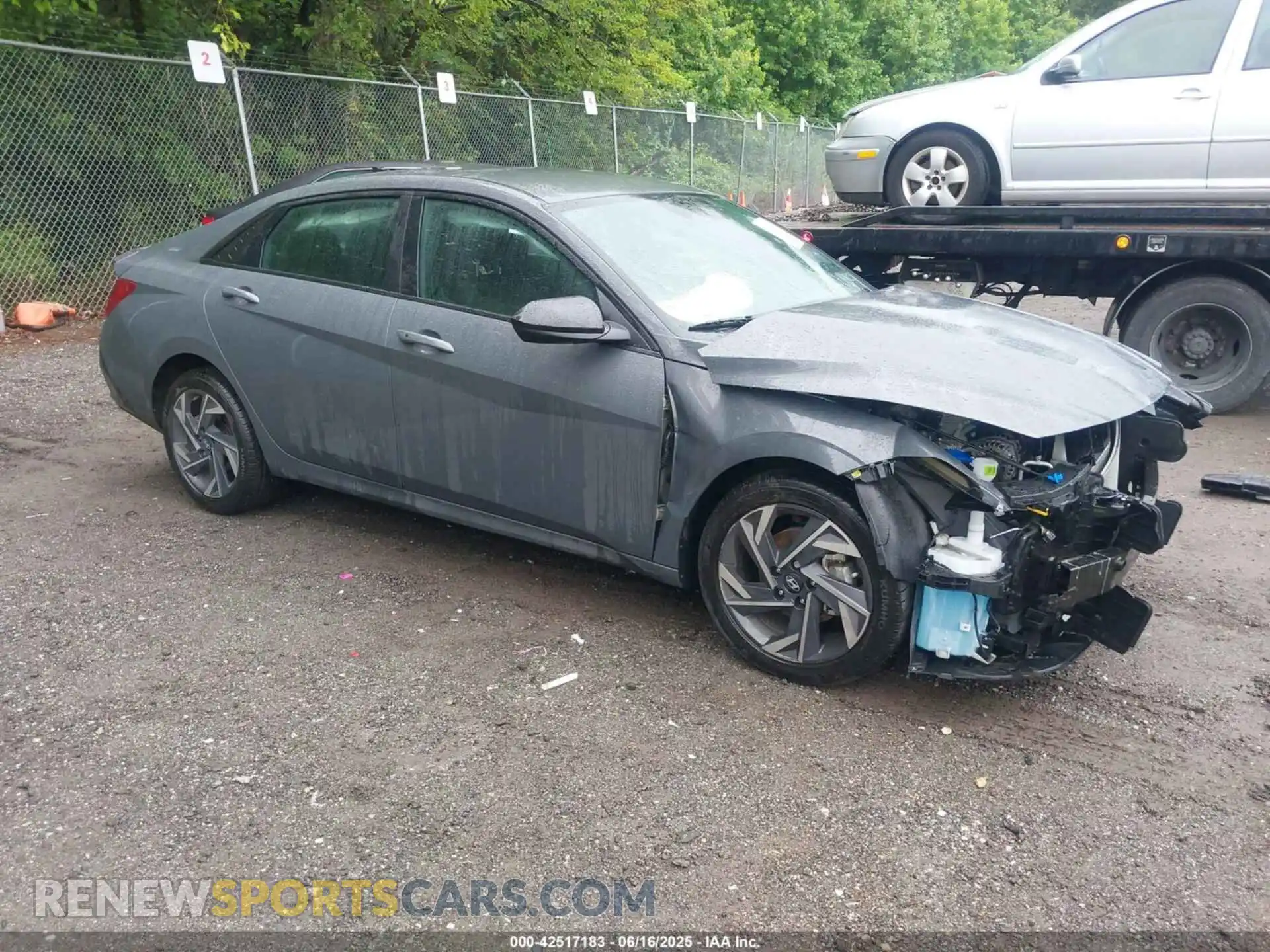 1 fotografías del automóvil dañado KMHLM4DG1SU876146 HYUNDAI ELANTRA 2025