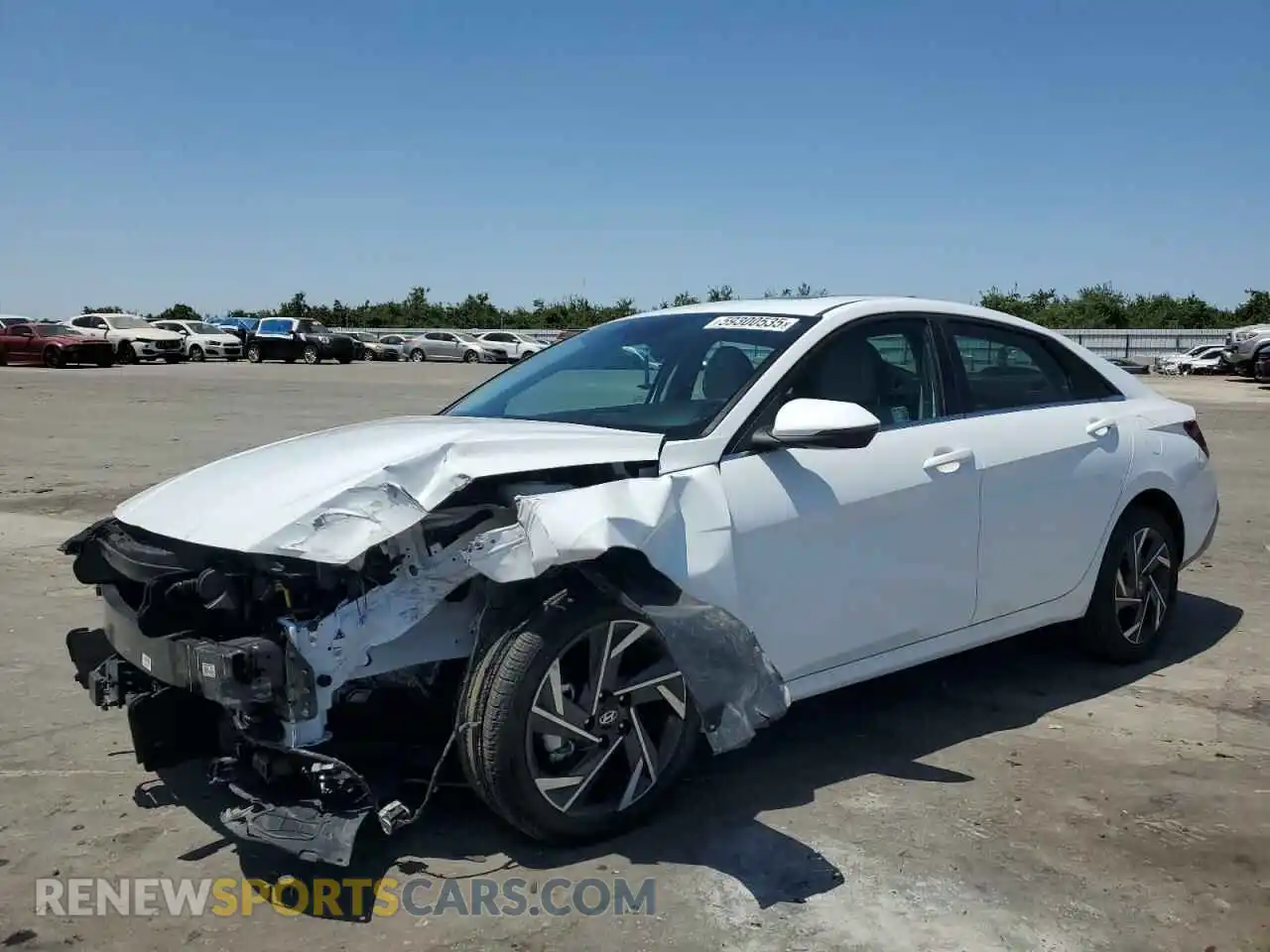 1 Photograph of a damaged car KMHLP4DG5SU967735 HYUNDAI ELANTRA 2025