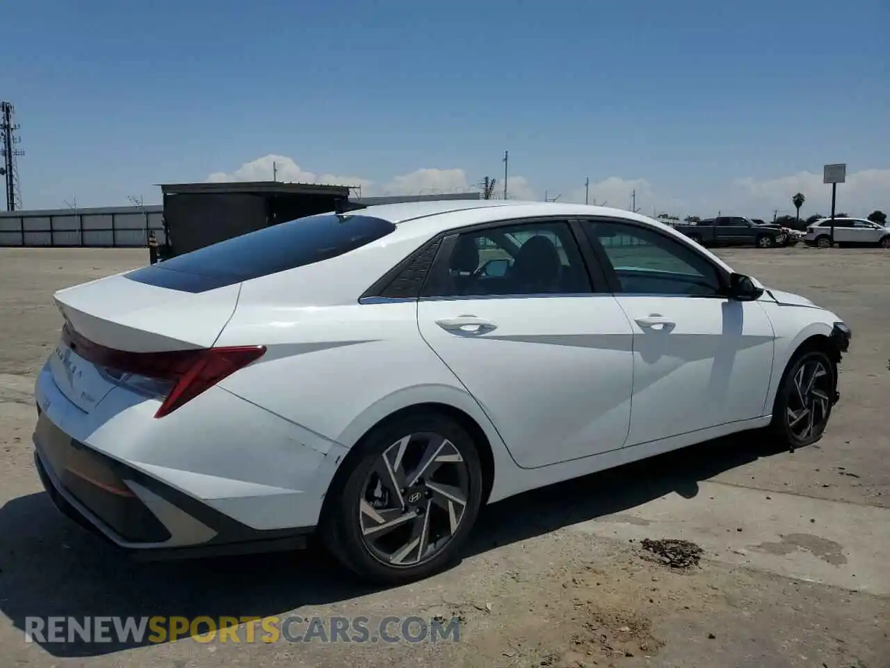 3 Photograph of a damaged car KMHLP4DG5SU967735 HYUNDAI ELANTRA 2025
