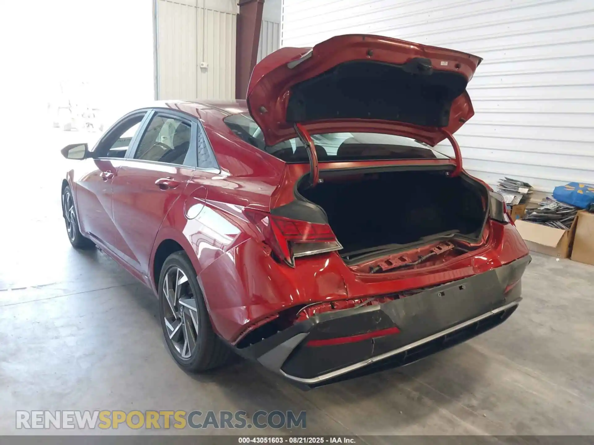 3 Photograph of a damaged car KMHLS4DG0SU893302 HYUNDAI ELANTRA 2025