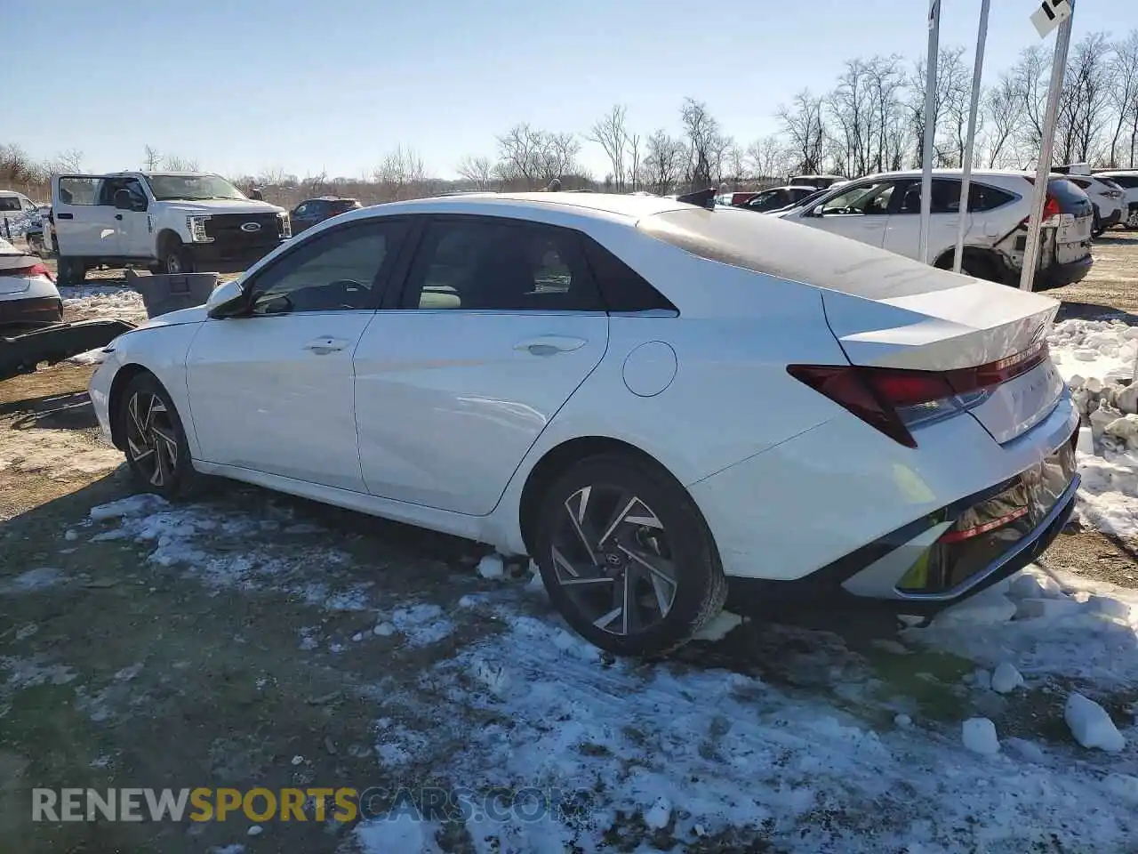 2 Photograph of a damaged car KMHLS4DG1SU858896 HYUNDAI ELANTRA 2025