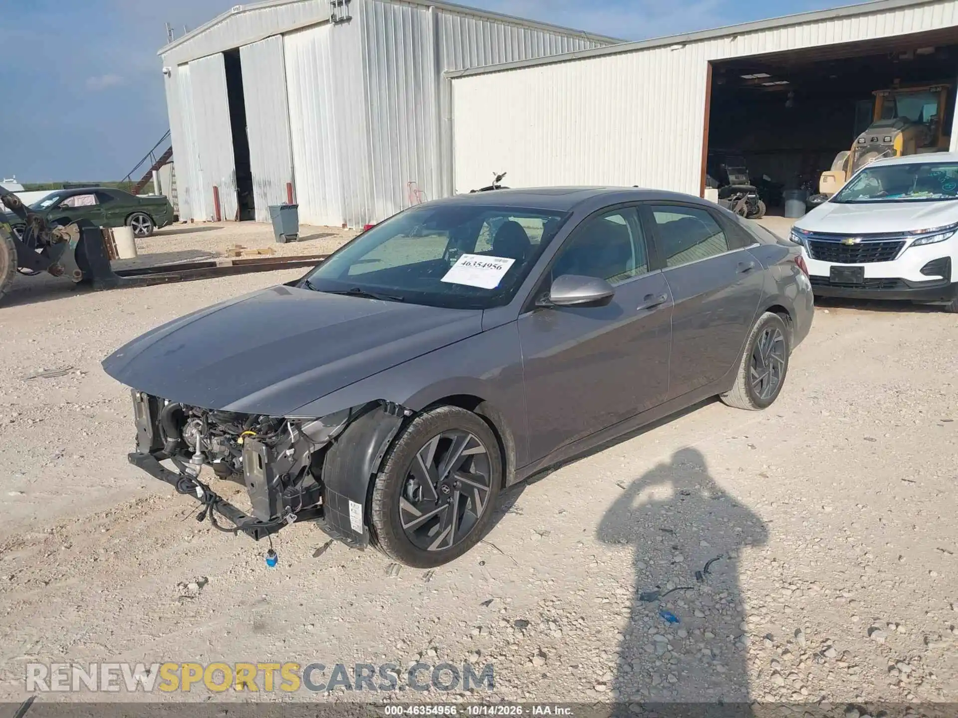 2 Photograph of a damaged car KMHLS4DG2SU046281 HYUNDAI ELANTRA 2025