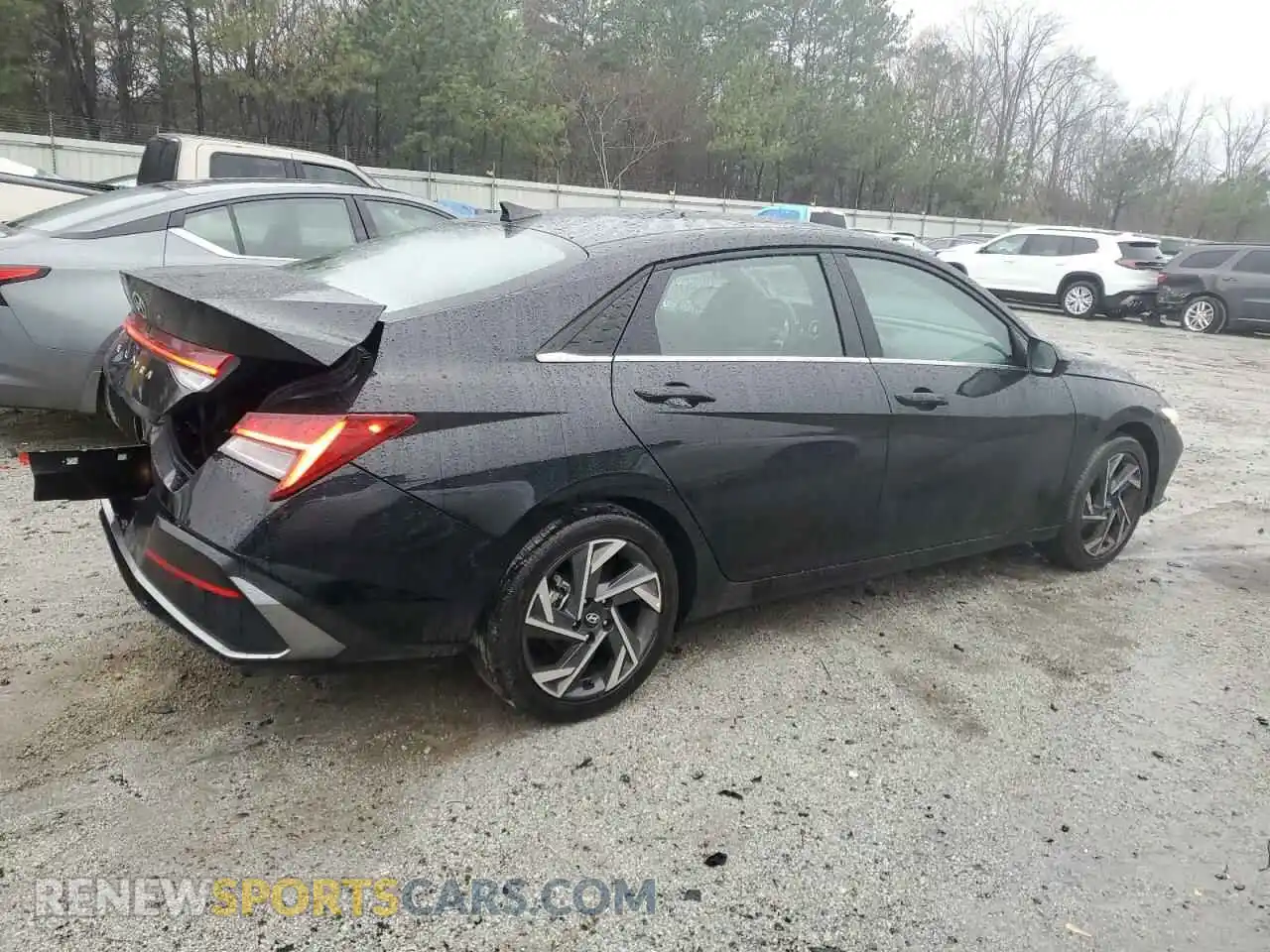 3 Фотография поврежденного автомобиля KMHLS4DG2SU909015 HYUNDAI ELANTRA 2025