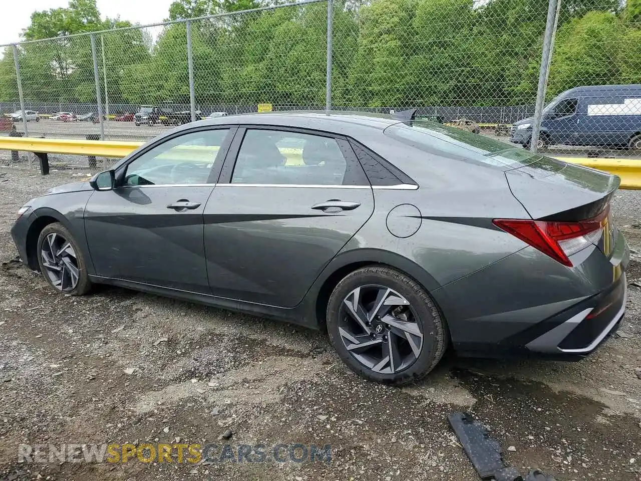 2 fotografías del automóvil dañado KMHLS4DG2SU948073 HYUNDAI ELANTRA 2025