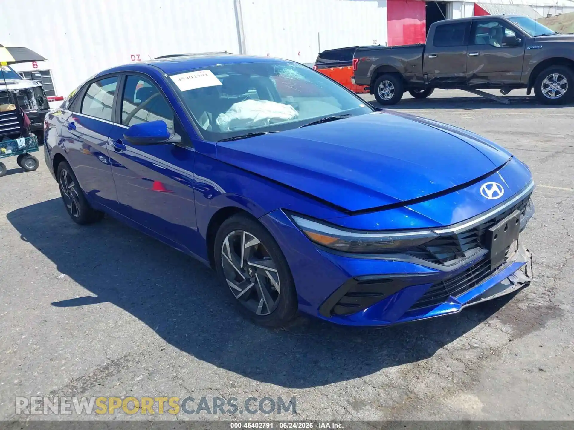 1 Фотография поврежденного автомобиля KMHLS4DG3SU897473 HYUNDAI ELANTRA 2025
