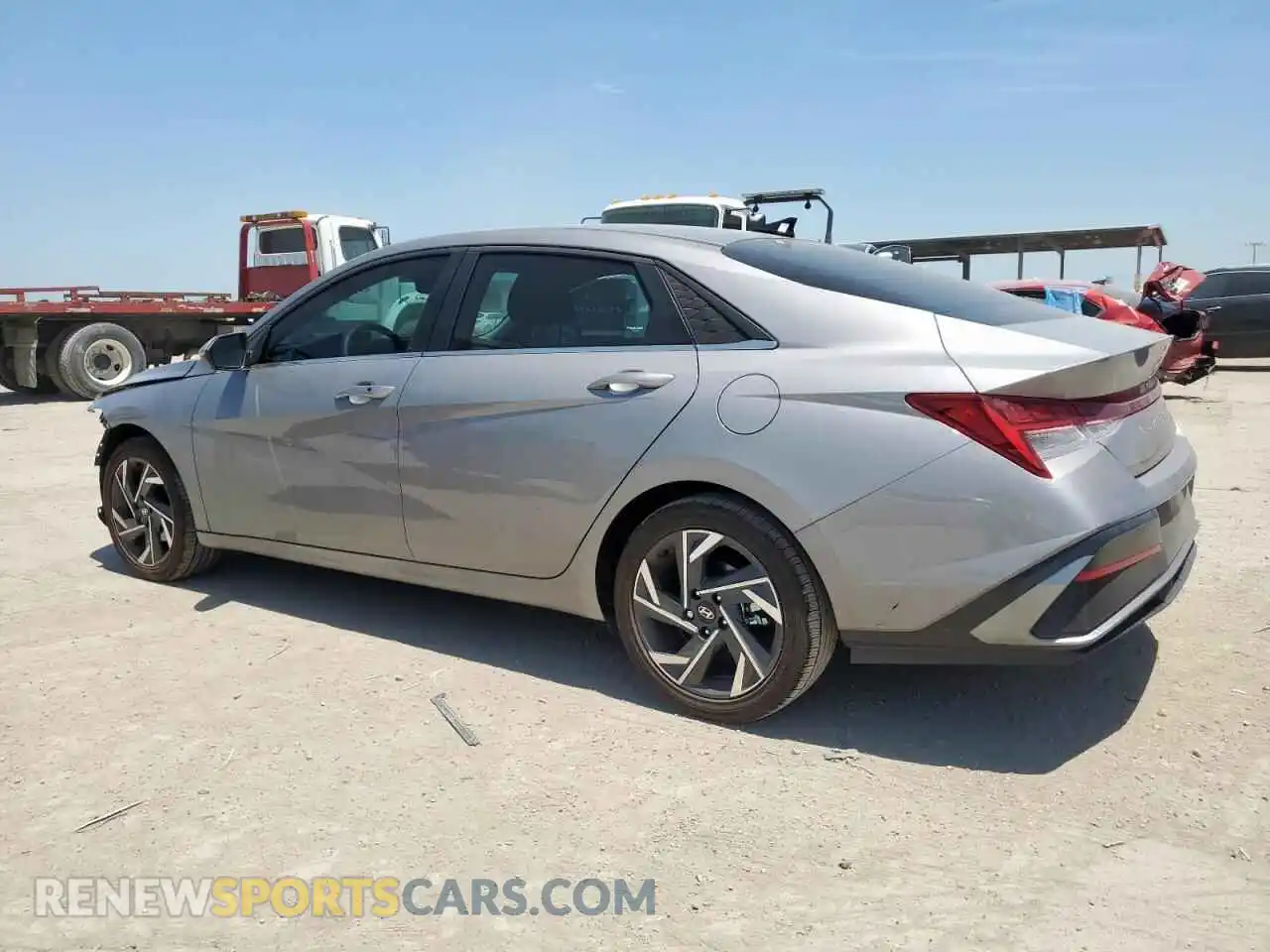 2 Photograph of a damaged car KMHLS4DG3SU976464 HYUNDAI ELANTRA 2025