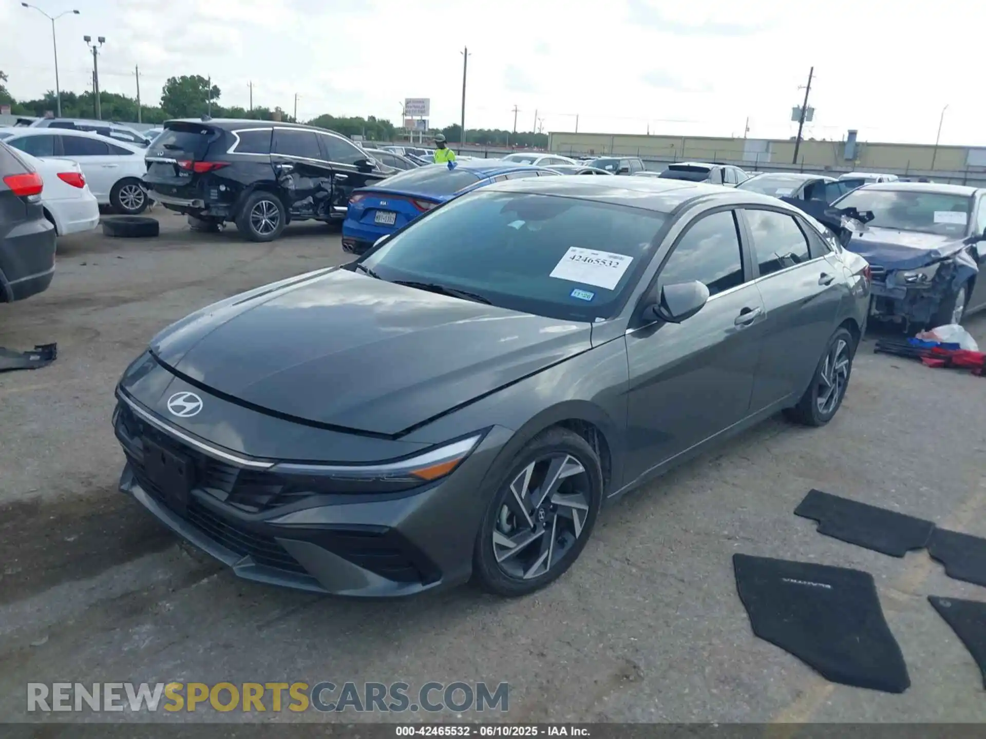 2 Фотография поврежденного автомобиля KMHLS4DG5SU900664 HYUNDAI ELANTRA 2025