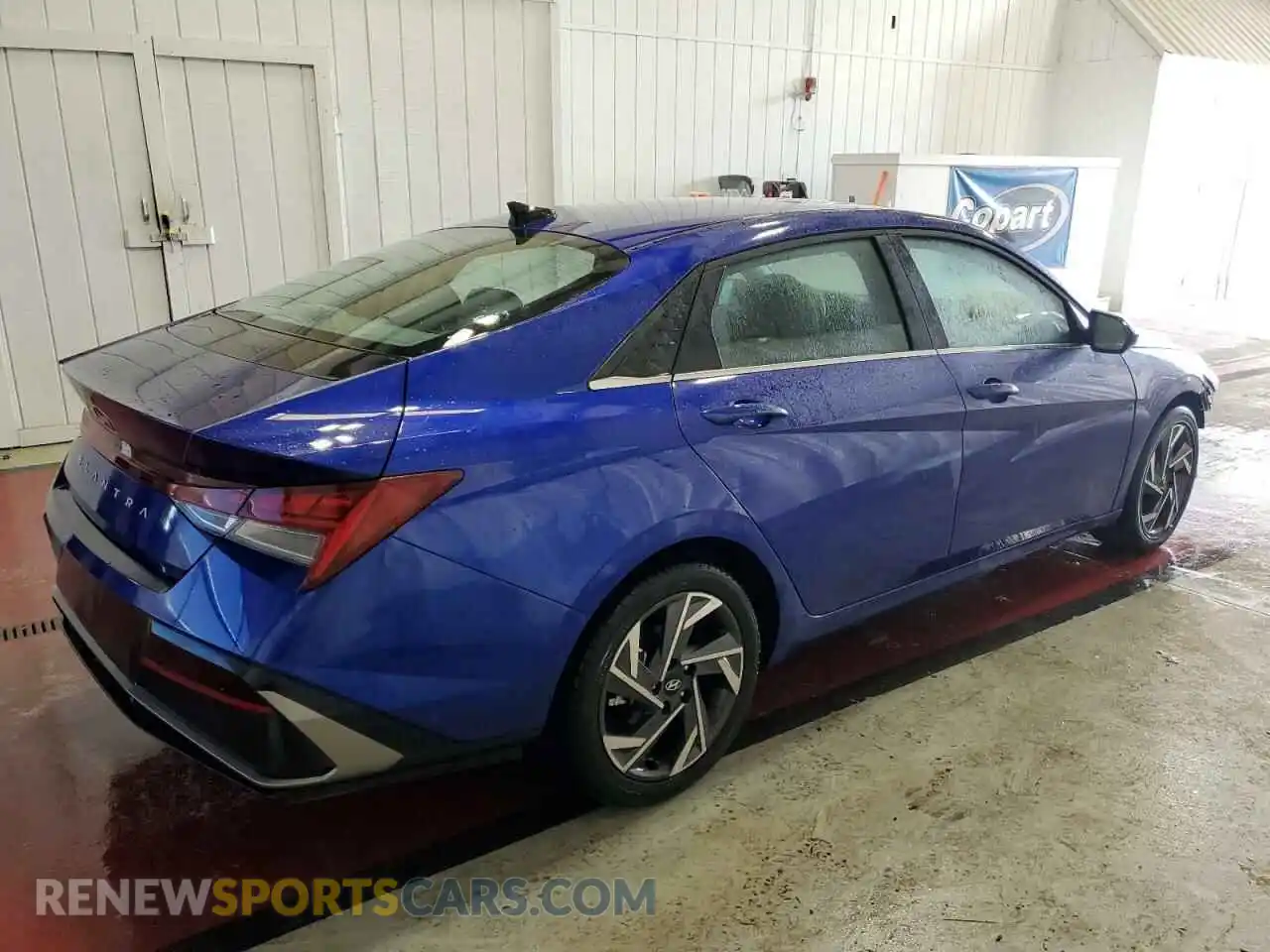 3 Фотография поврежденного автомобиля KMHLS4DG6SU923175 HYUNDAI ELANTRA 2025