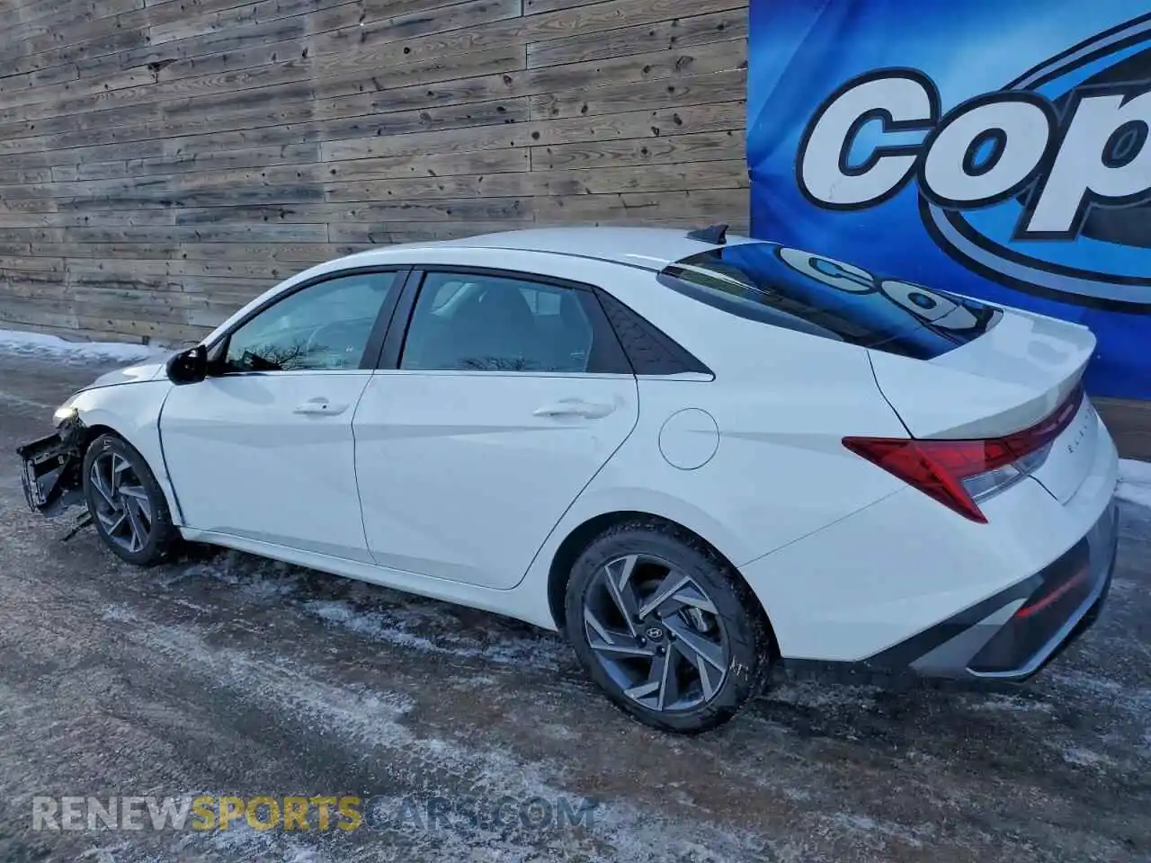 2 fotografías del automóvil dañado KMHLS4DG6SU925217 HYUNDAI ELANTRA 2025
