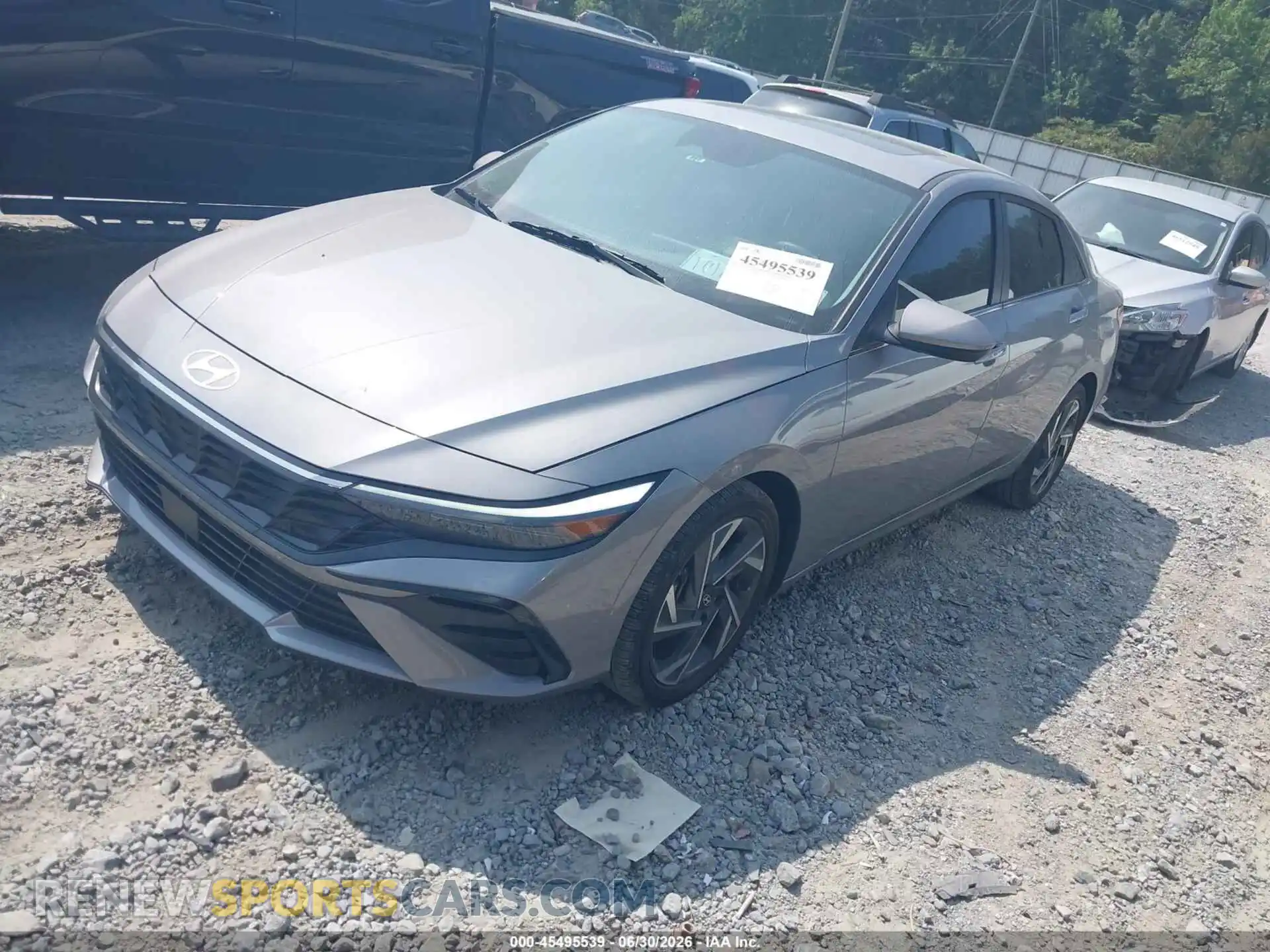 2 fotografías del automóvil dañado KMHLS4DG8SU000258 HYUNDAI ELANTRA 2025