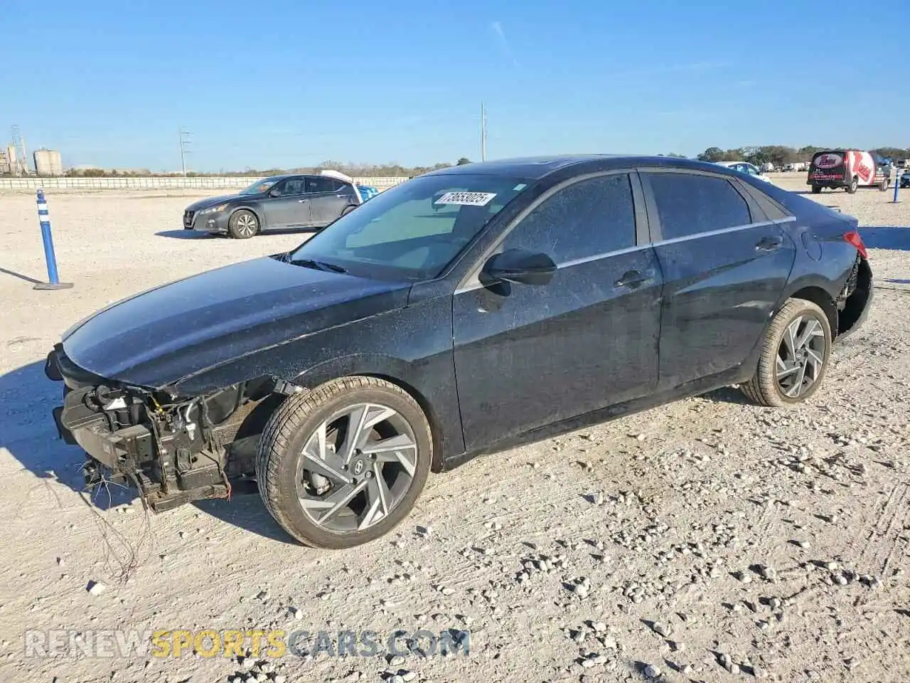 1 Фотография поврежденного автомобиля KMHLS4DG9SU911831 HYUNDAI ELANTRA 2025