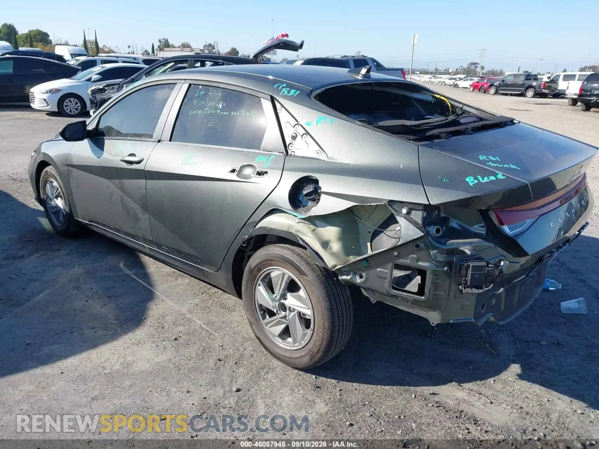3 Фотография поврежденного автомобиля KMHLL4DGXTU131707 HYUNDAI ELANTRA 2026