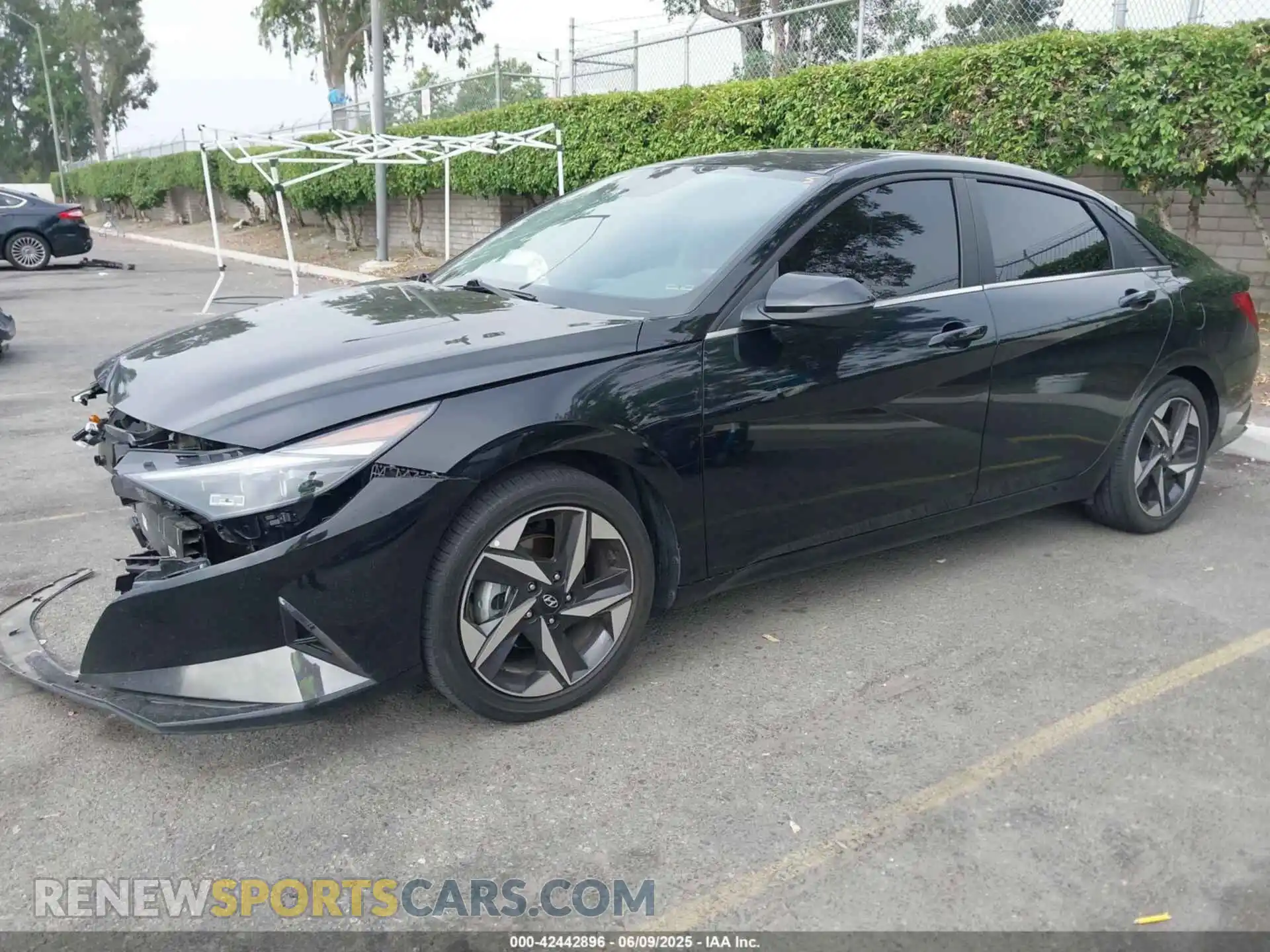 2 Photograph of a damaged car KMHLN4AJ0PU065863 HYUNDAI ELANTRA HYBRID 2023