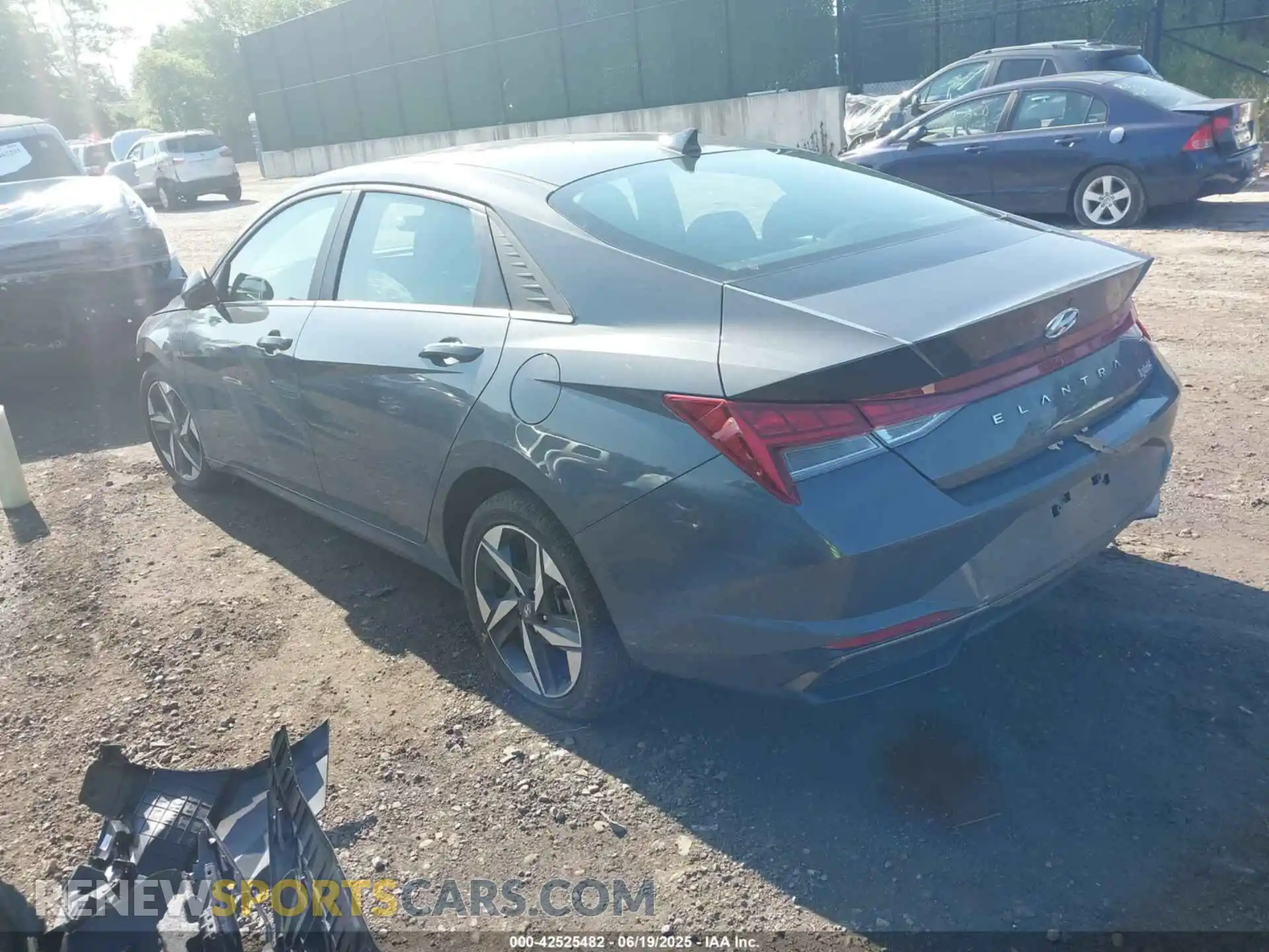 3 Photograph of a damaged car KMHLN4AJ1PU090321 HYUNDAI ELANTRA HYBRID 2023