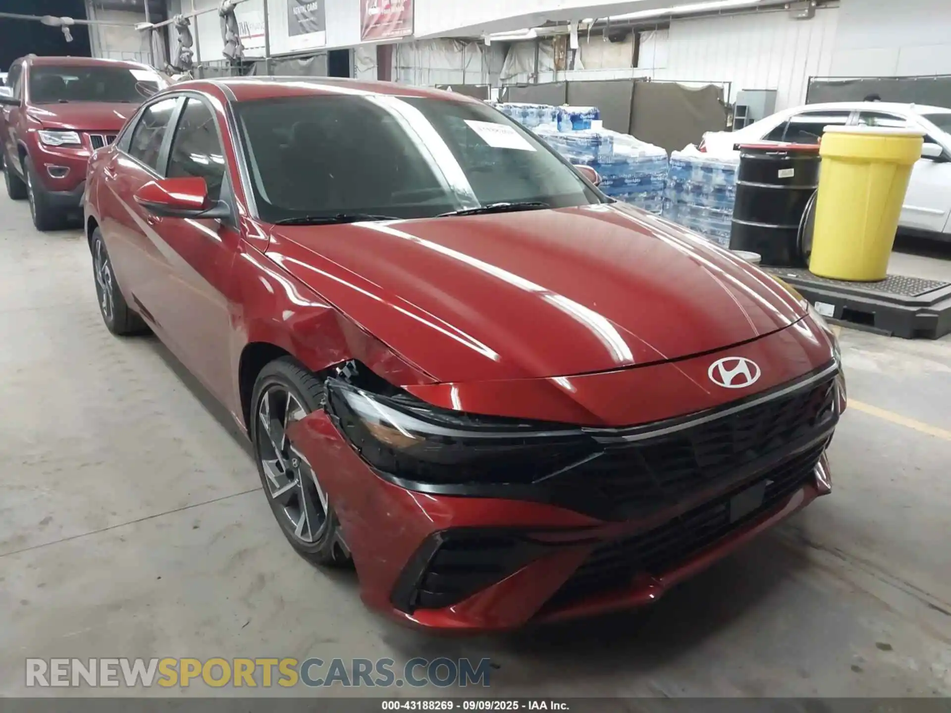 1 Photograph of a damaged car KMHLN4DJ0SU150481 HYUNDAI ELANTRA HYBRID 2025