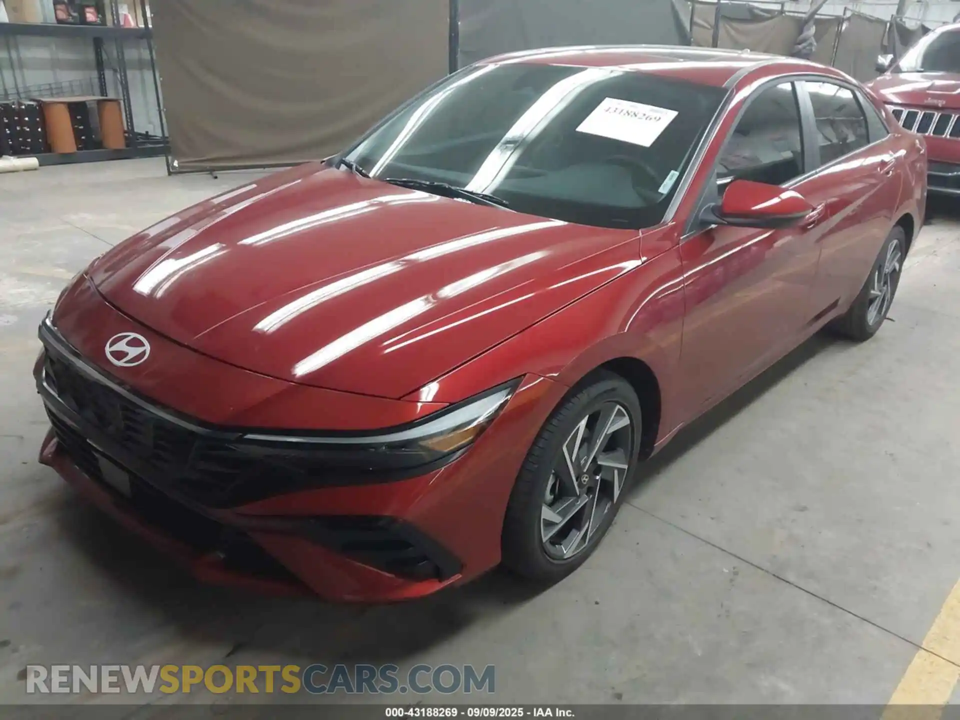 2 Photograph of a damaged car KMHLN4DJ0SU150481 HYUNDAI ELANTRA HYBRID 2025