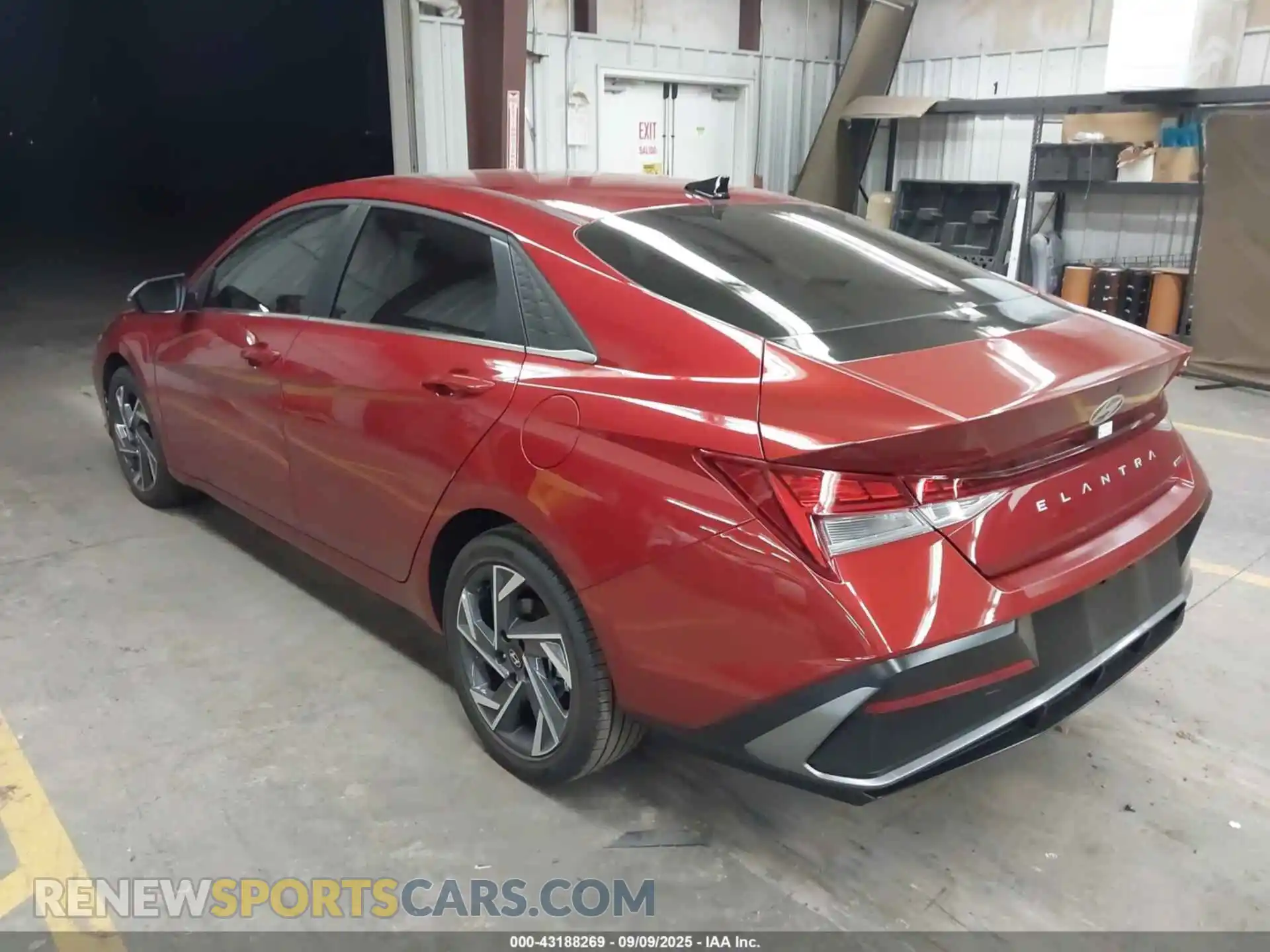 3 Photograph of a damaged car KMHLN4DJ0SU150481 HYUNDAI ELANTRA HYBRID 2025
