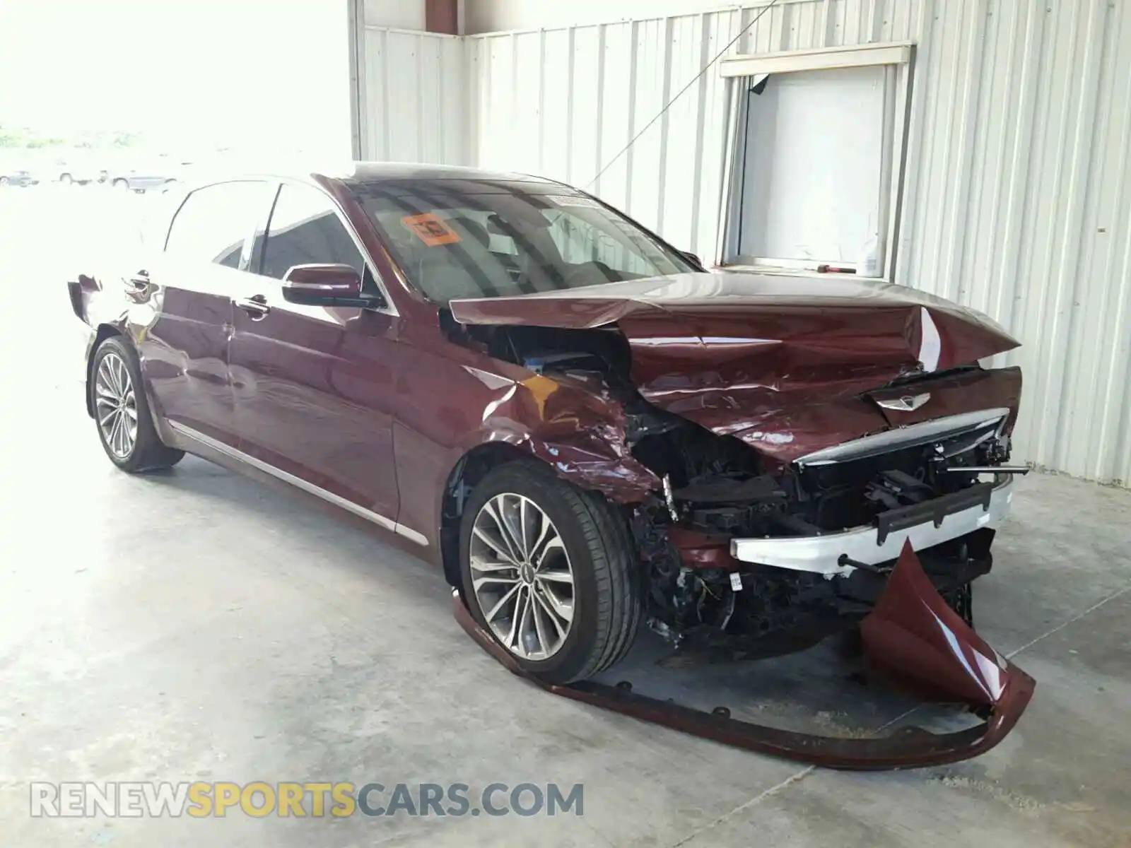 1 fotografías del automóvil dañado KMHGN4JE5FU049516 HYUNDAI GENESIS 2015