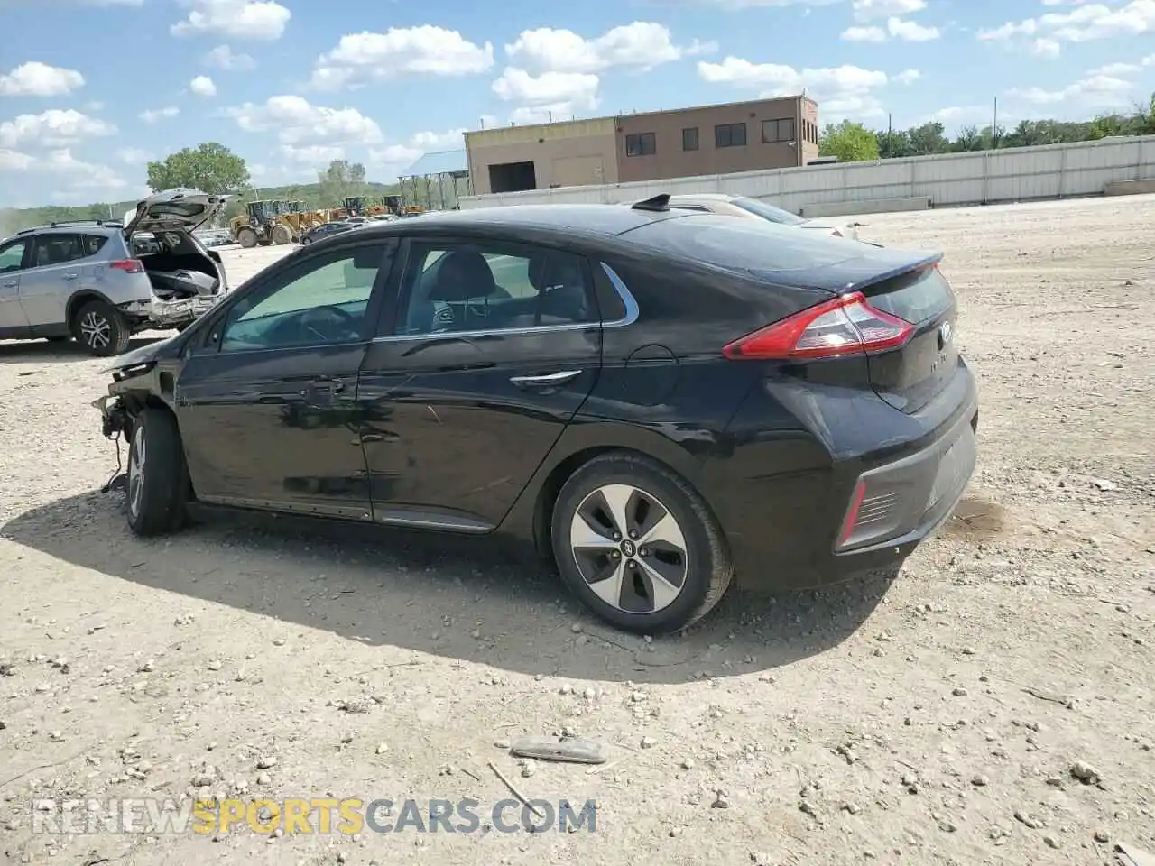 2 Photograph of a damaged car KMHC05LH0KU049959 HYUNDAI IONIQ 2019