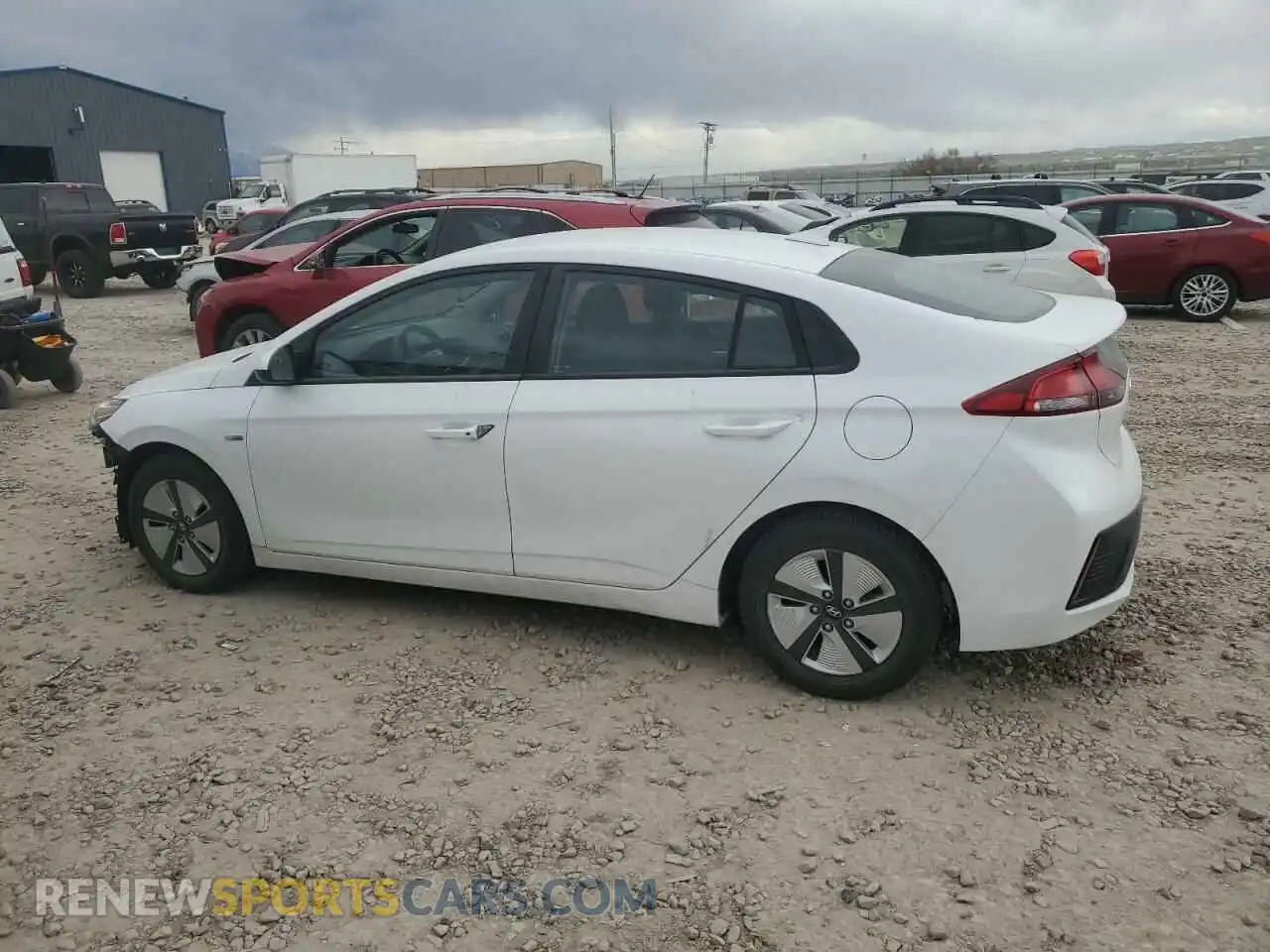 2 fotografías del automóvil dañado KMHC65LC8KU110221 HYUNDAI IONIQ 2019