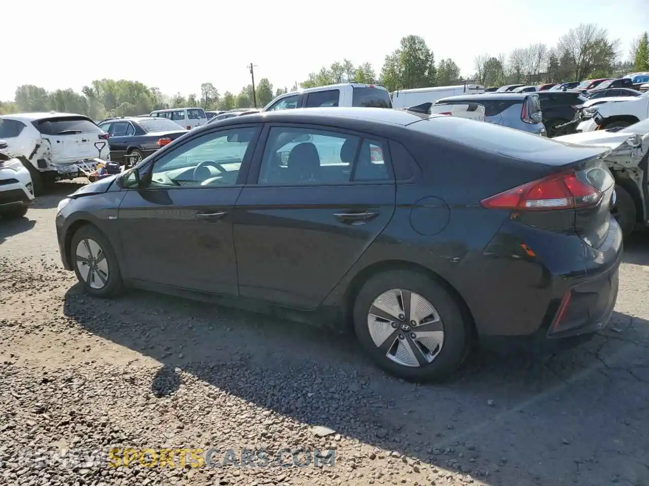 2 Photograph of a damaged car KMHC65LCXKU173529 HYUNDAI IONIQ 2019