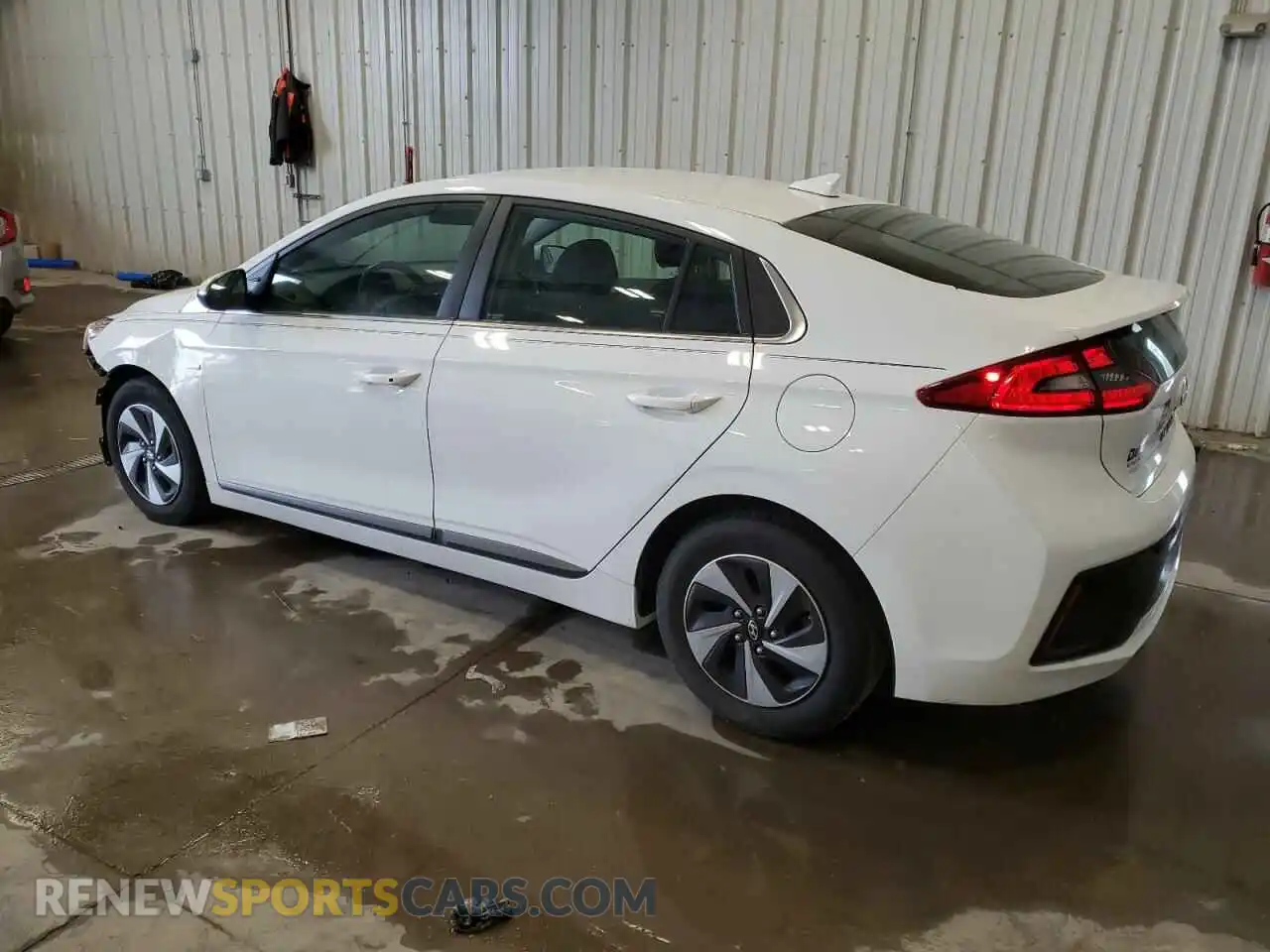 2 Photograph of a damaged car KMHC75LC2KU136343 HYUNDAI IONIQ 2019