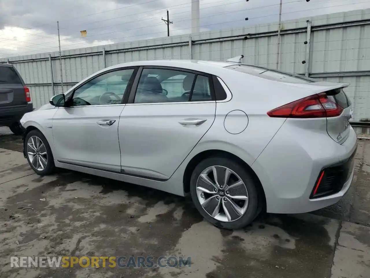 2 Photograph of a damaged car KMHC85LC2KU109642 HYUNDAI IONIQ 2019