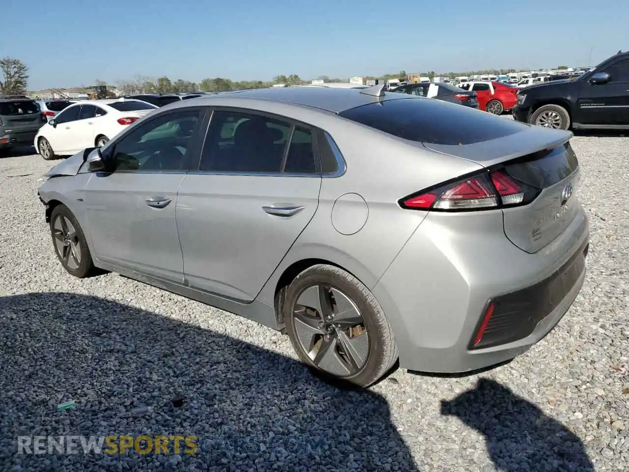 2 Photograph of a damaged car KMHC05LC4LU201232 HYUNDAI IONIQ 2020