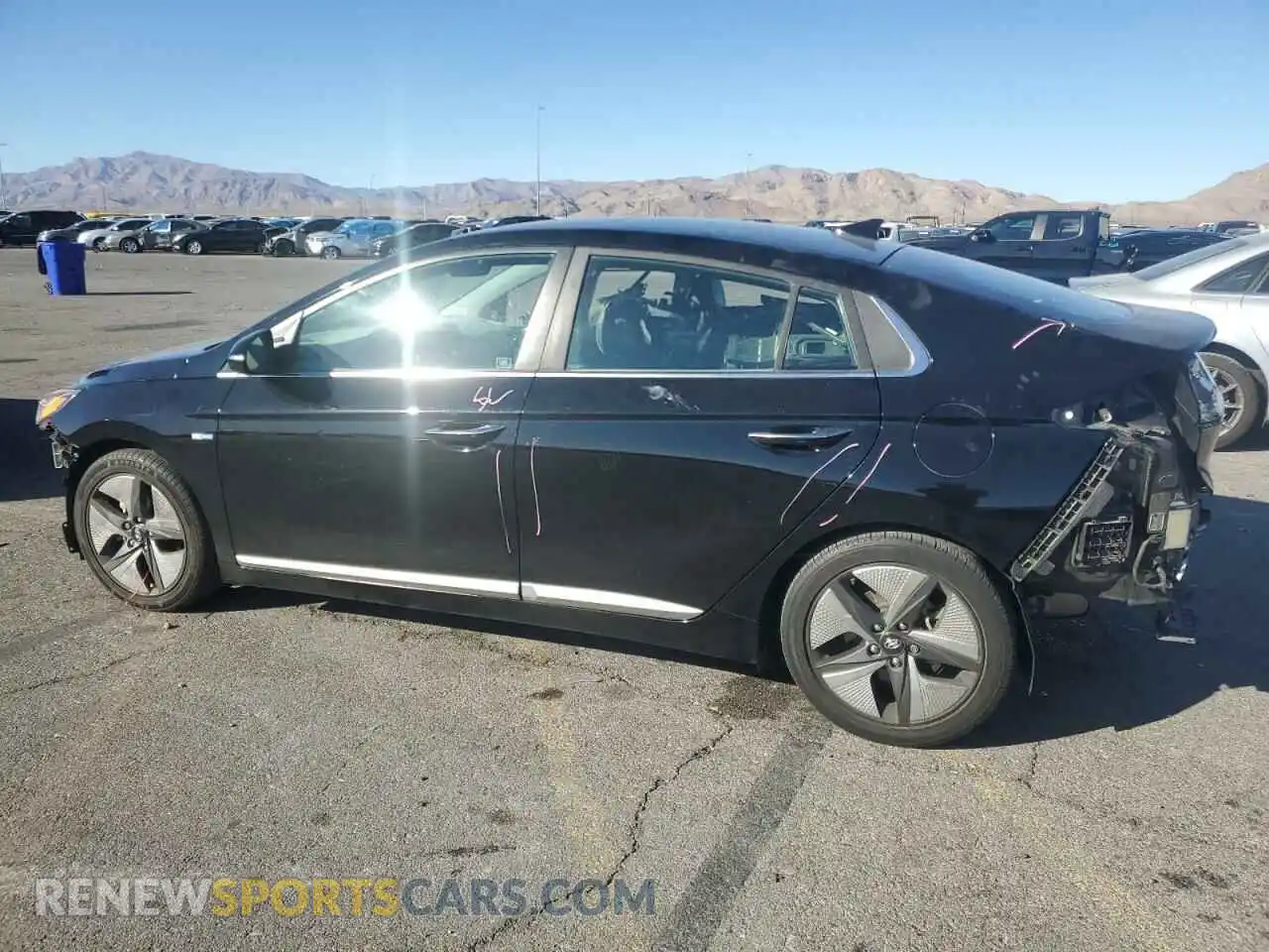 2 Photograph of a damaged car KMHC05LC6LU193781 HYUNDAI IONIQ 2020