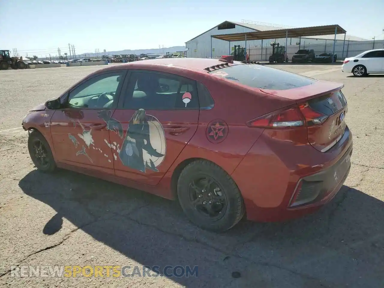 2 Photograph of a damaged car KMHC65LC0LU210282 HYUNDAI IONIQ 2020