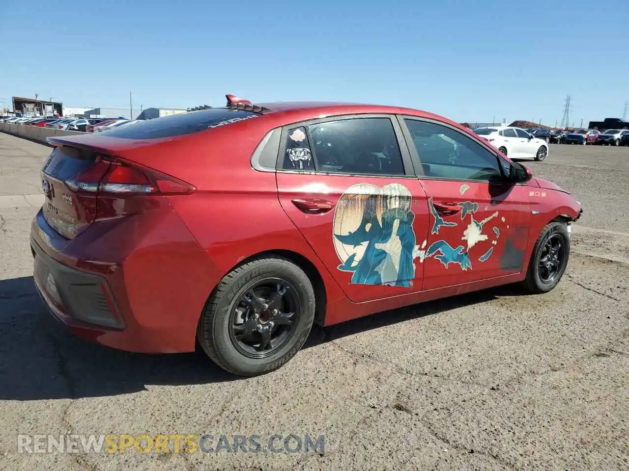 3 Photograph of a damaged car KMHC65LC0LU210282 HYUNDAI IONIQ 2020