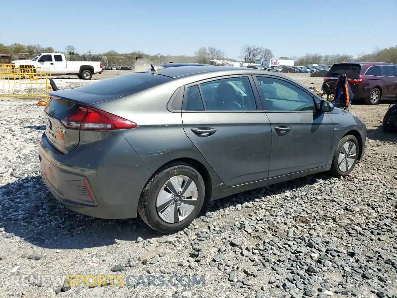 3 Фотография поврежденного автомобиля KMHC65LC2LU227309 HYUNDAI IONIQ 2020