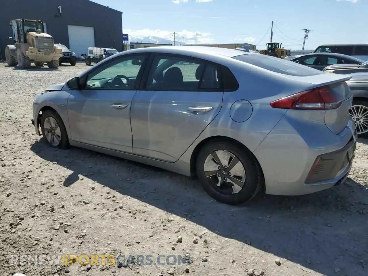 2 Photograph of a damaged car KMHC65LC3LU186284 HYUNDAI IONIQ 2020
