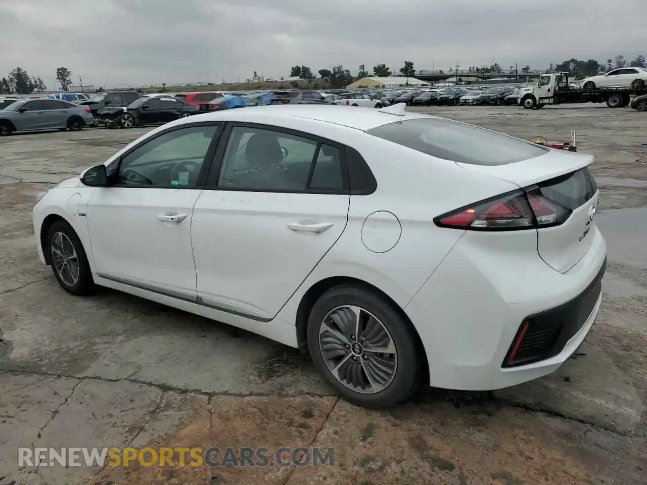 2 Photograph of a damaged car KMHC65LD2LU214181 HYUNDAI IONIQ 2020