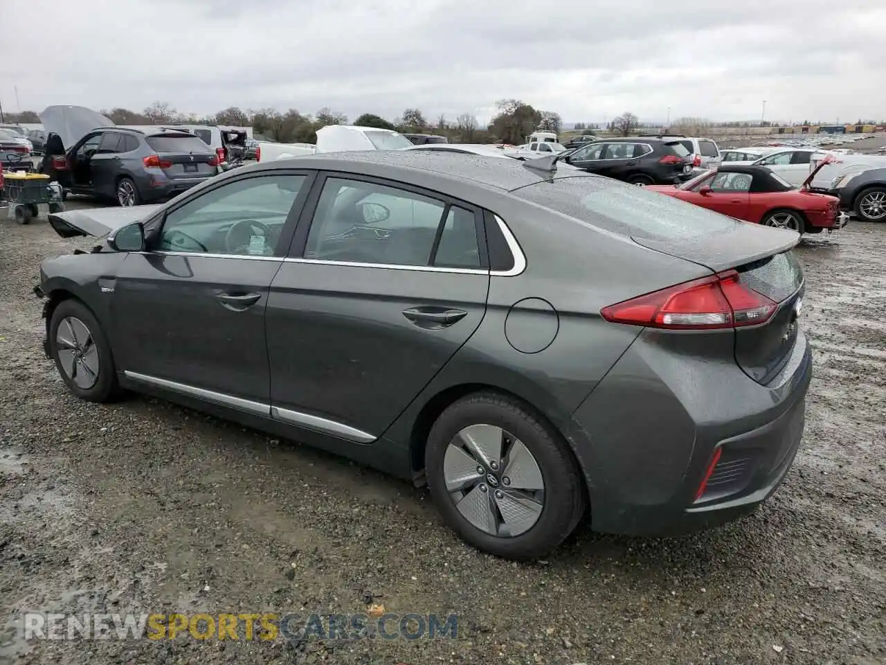 2 Photograph of a damaged car KMHC75LC2LU234192 HYUNDAI IONIQ 2020