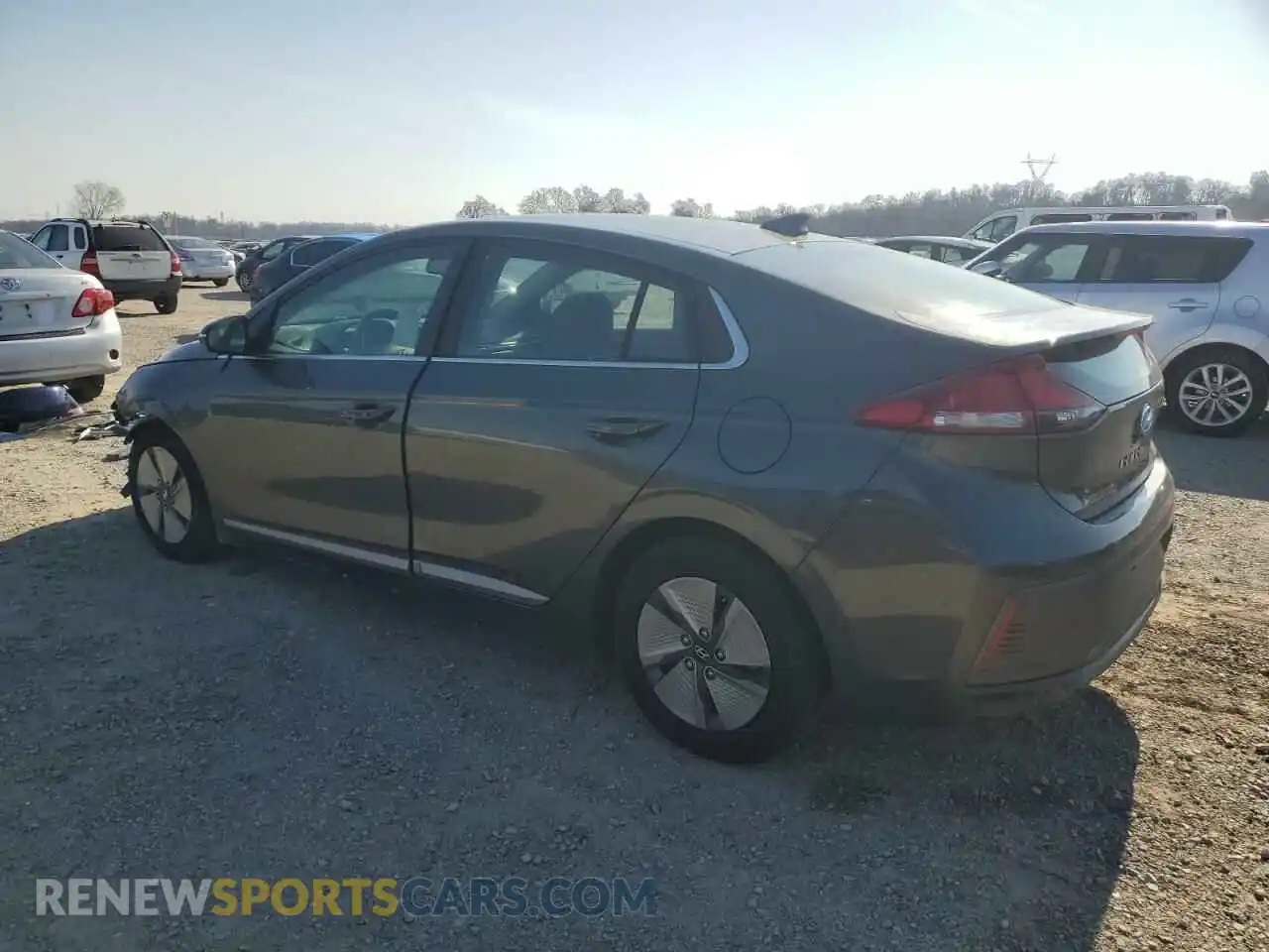 2 Photograph of a damaged car KMHC75LC9LU237347 HYUNDAI IONIQ 2020