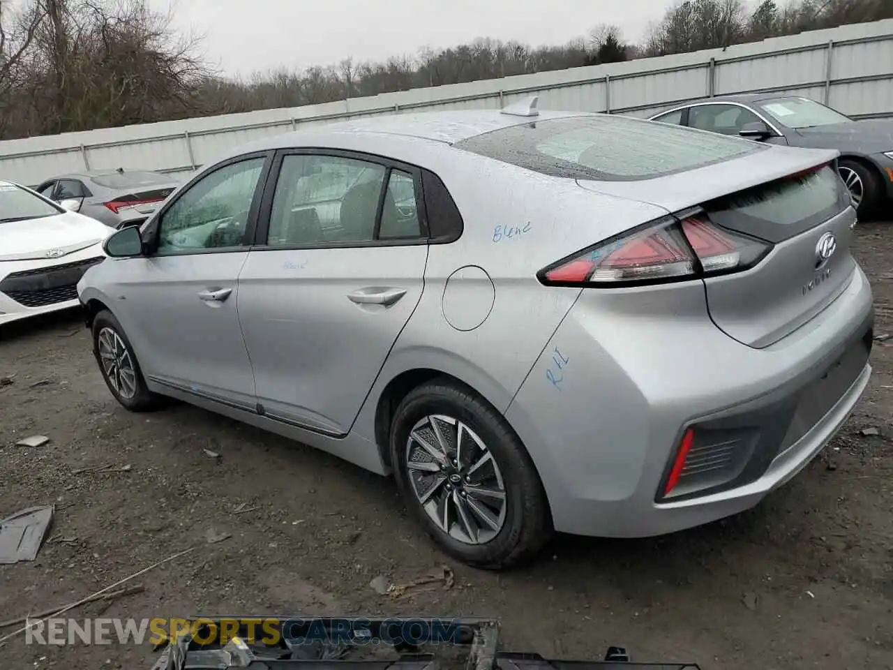 2 Photograph of a damaged car KMHC75LJ4LU072984 HYUNDAI IONIQ 2020