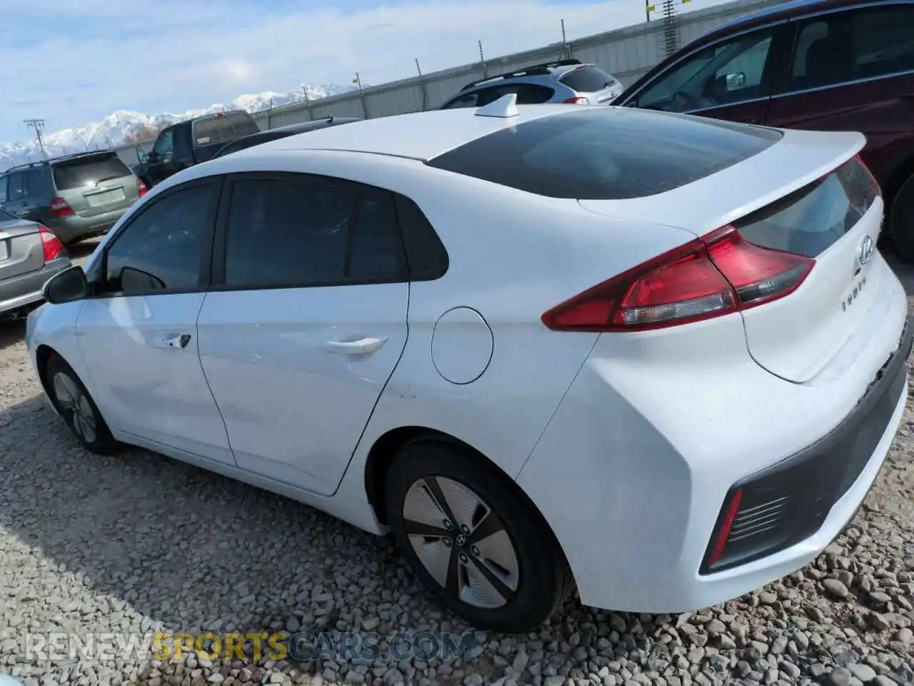 2 Photograph of a damaged car KMHC65LC2MU245441 HYUNDAI IONIQ 2021