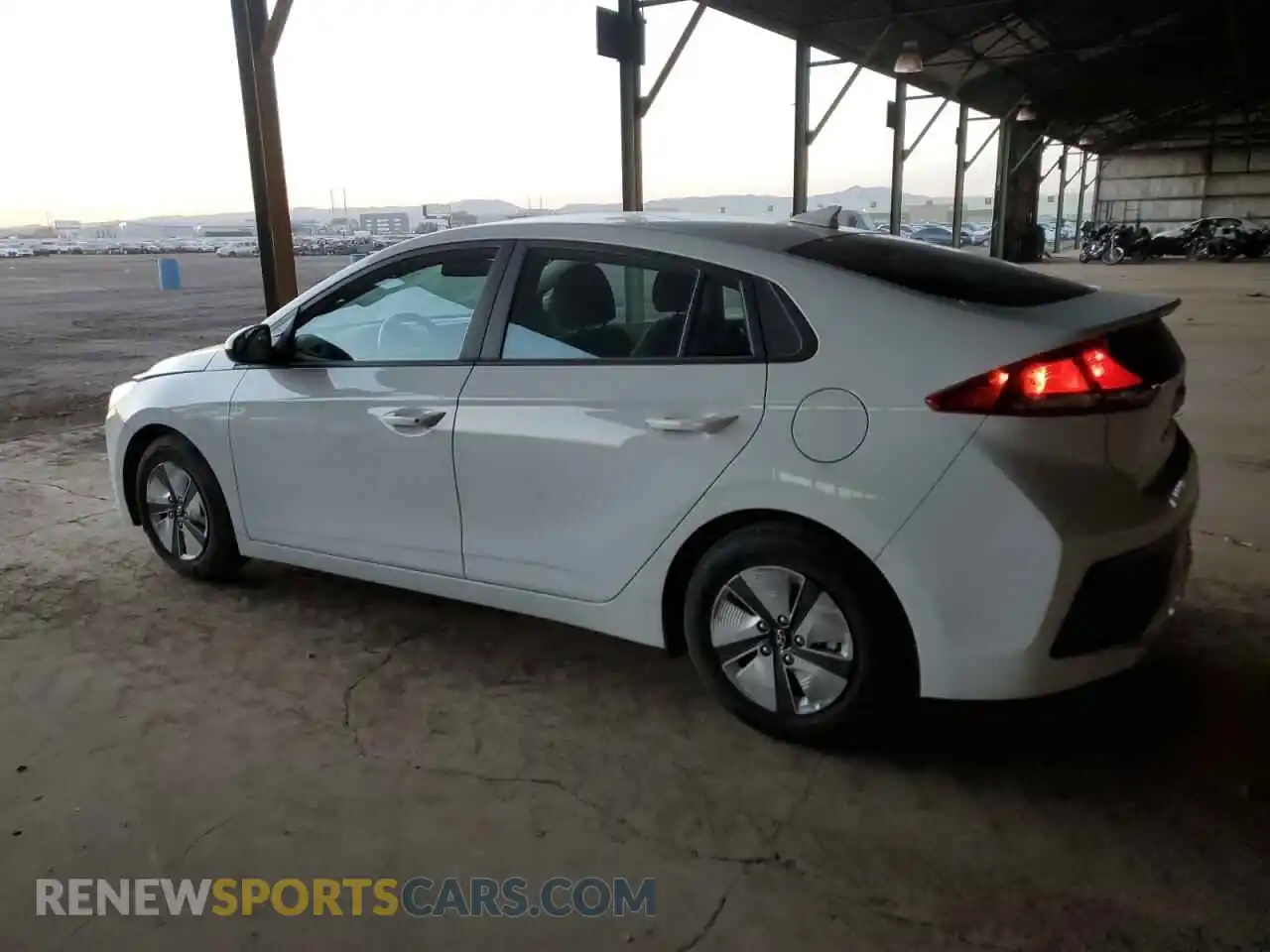 2 Photograph of a damaged car KMHC65LC2MU254902 HYUNDAI IONIQ 2021